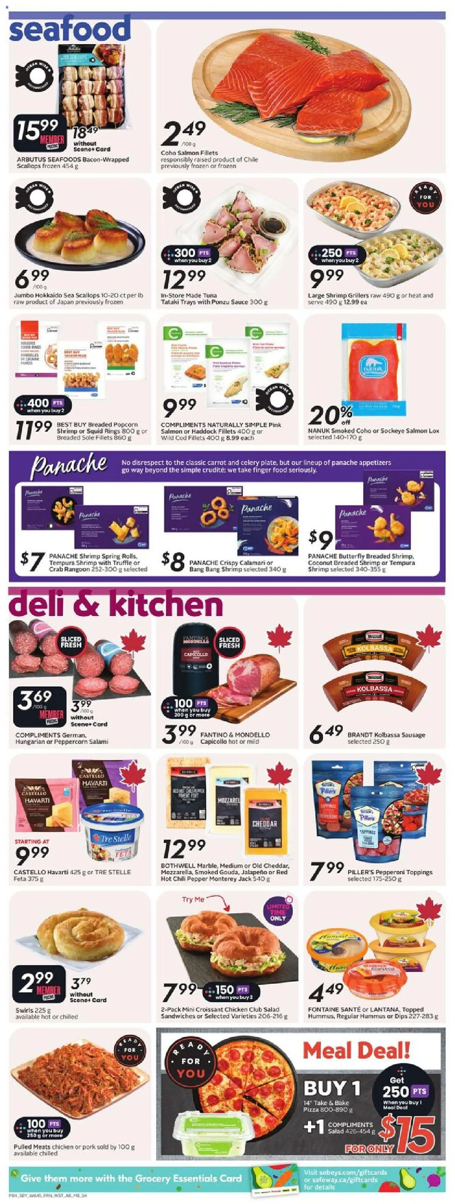 Safeway flyer valid from 05.03.2026 | Page: 7 | Products: Carrot, Pizza, Chicken, Pork