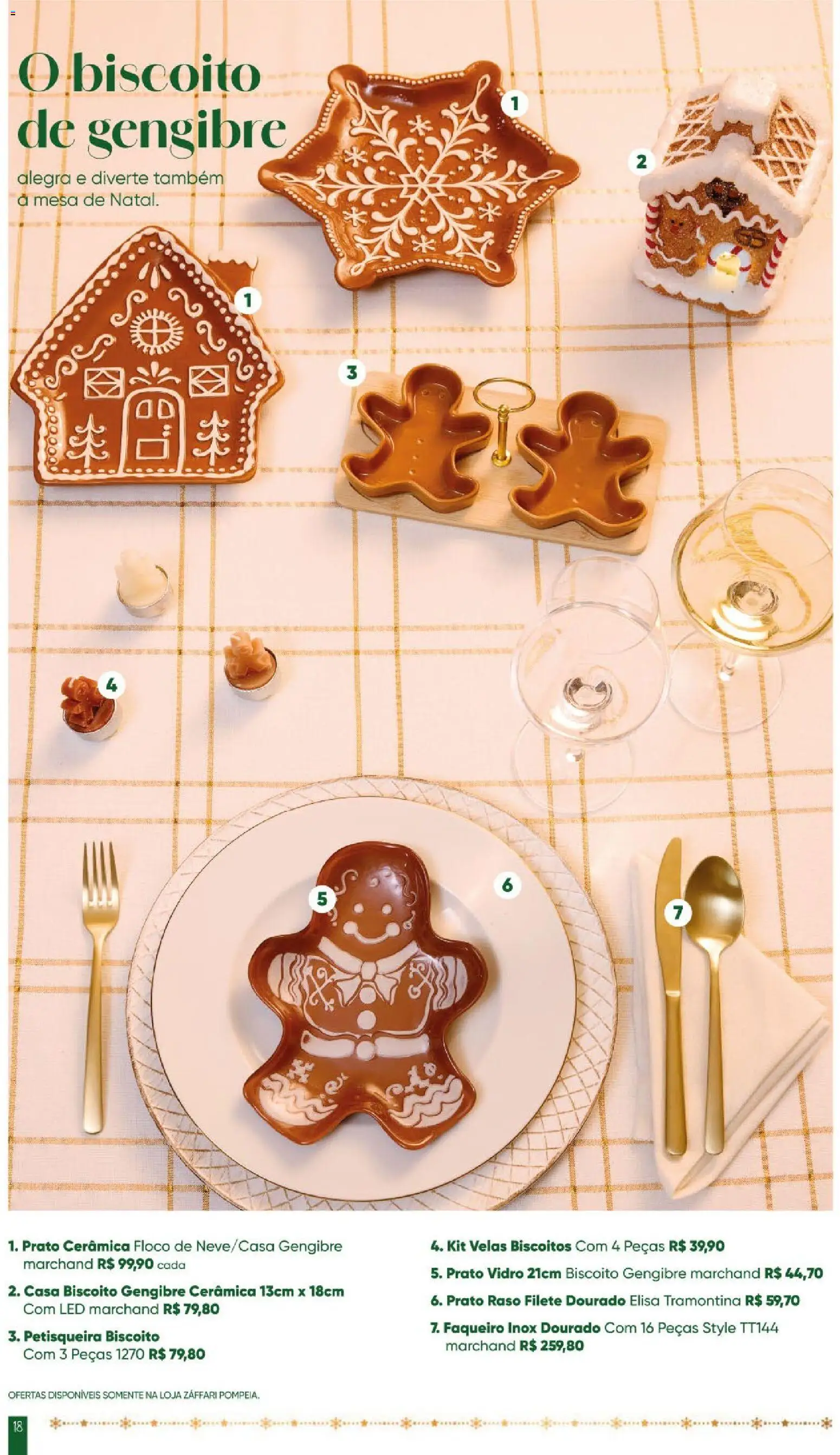 Zaffari Folheto - válido de 28.10.2025 | Página: 18 | Produtos: Velas, Gengibre, Biscoito, Biscoitos