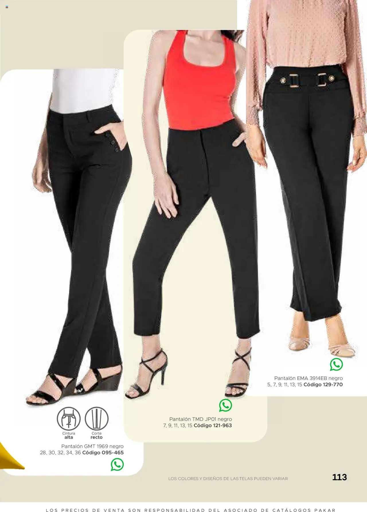 Nuevas ofertas de SC Pakar válidas en toda la República Mexicana desde el 31.01.2025. ¡Encuentra las mejores ofertas en SC Pakar catálogo Ropa! | Página: 113