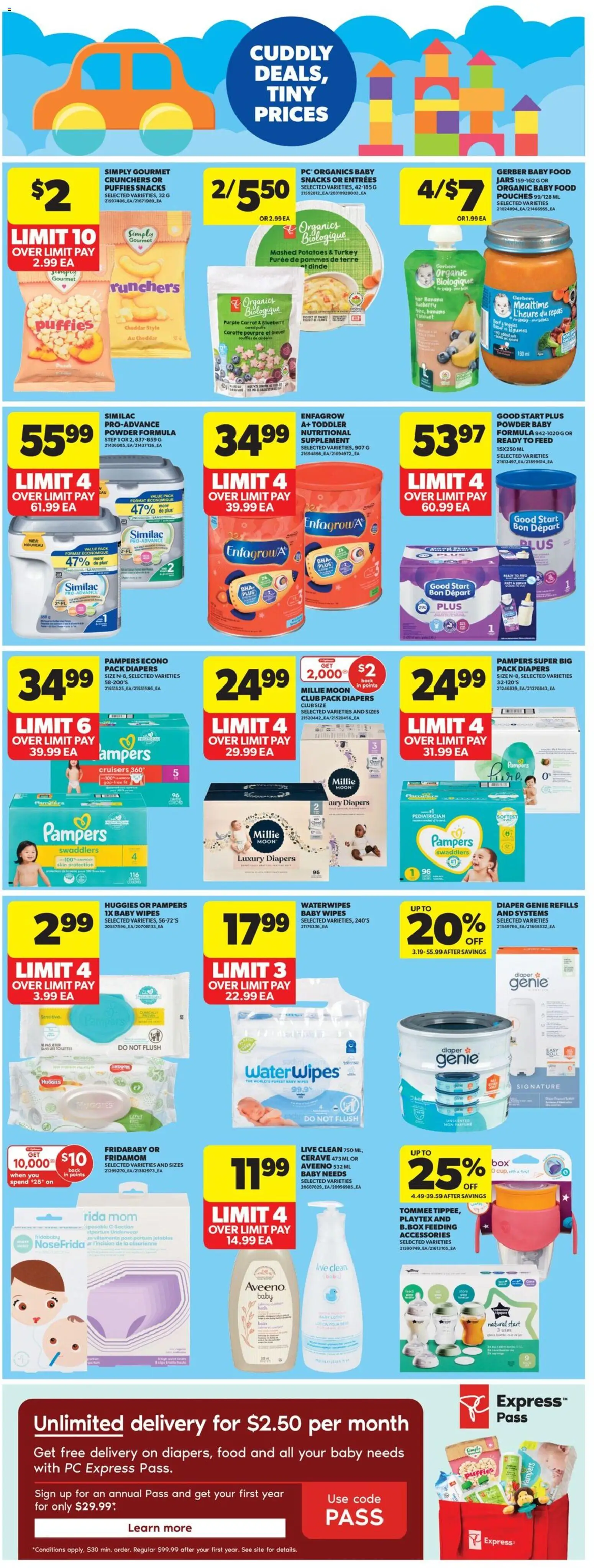 Real Canadian Superstore flyer valid from 22.01.2026 | Page: 24 | Products: Carrot, Turkey, Potatoes, Underwear