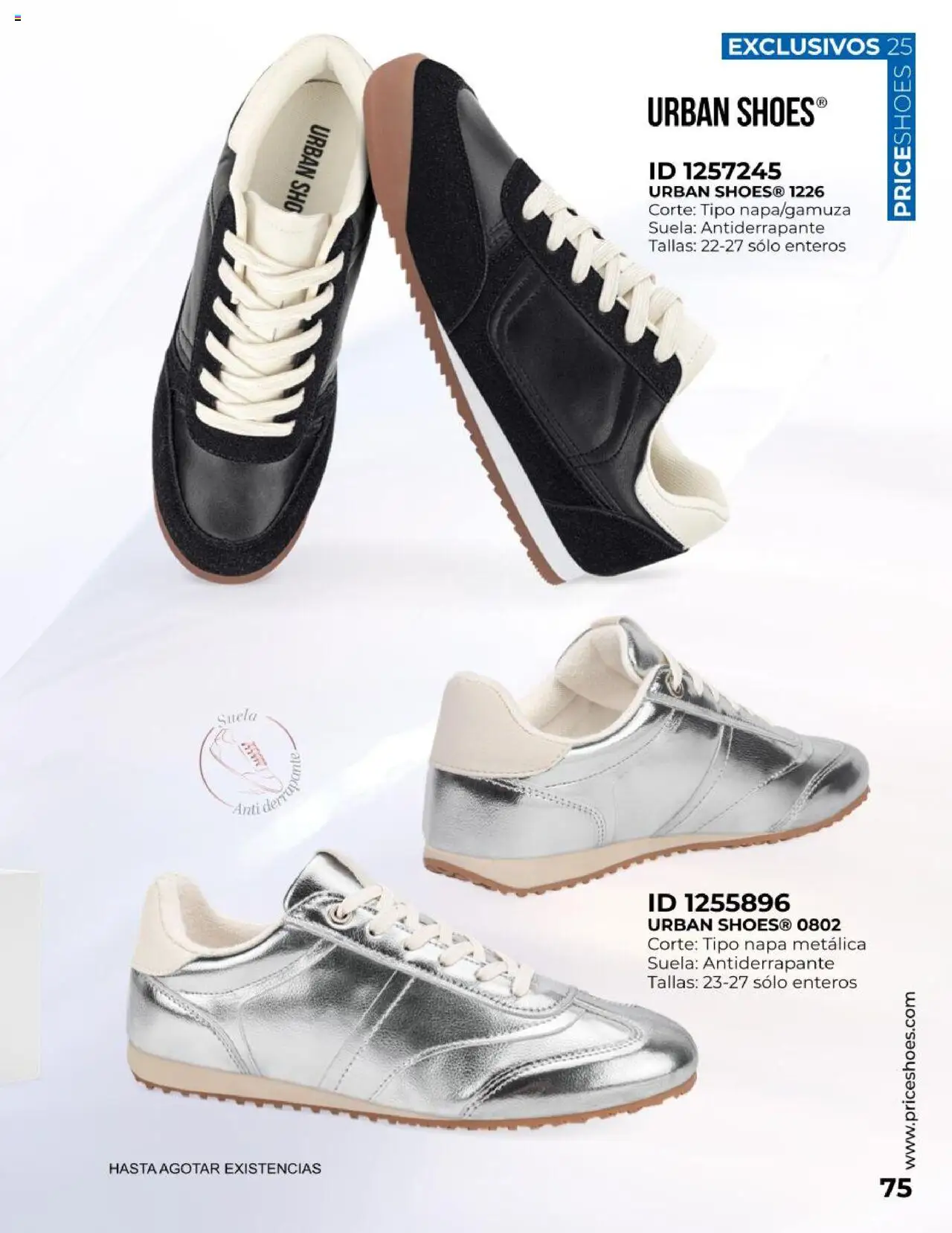 Nuevas ofertas de Price Shoes válidas en toda la República Mexicana desde el 19.10.2025. ¡Encuentra las mejores ofertas en Price Shoes catálogo Exclusivos 2025! | Página: 75