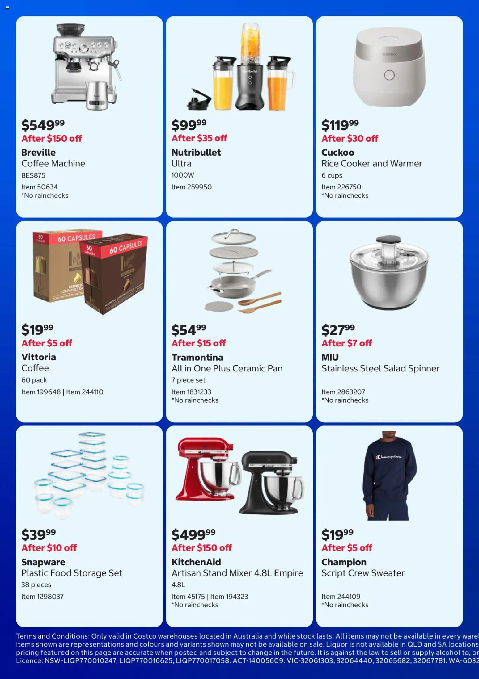 Costco catalogue - valid from 13.04.2026 | Page: 2 | Products: Cups, Coffee, Salad, Rice cooker