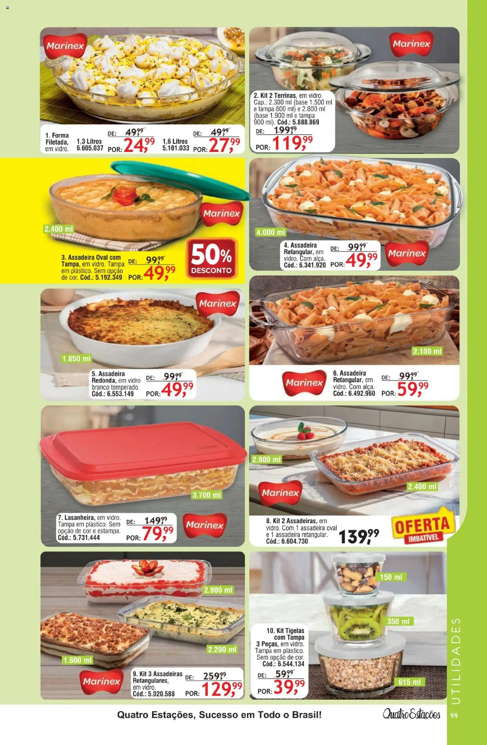 Quatro Estações Folheto - válido de 01.02.2026 | Página: 95 | Produtos: Base, Assadeira