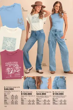 Leonisa - Catálogo -  Vista previa de la revista de la tienda Leonisa valido desde el 02.01.2026 | Página: 132 | Productos: Jean, Camiseta, Camiseta manga sisa