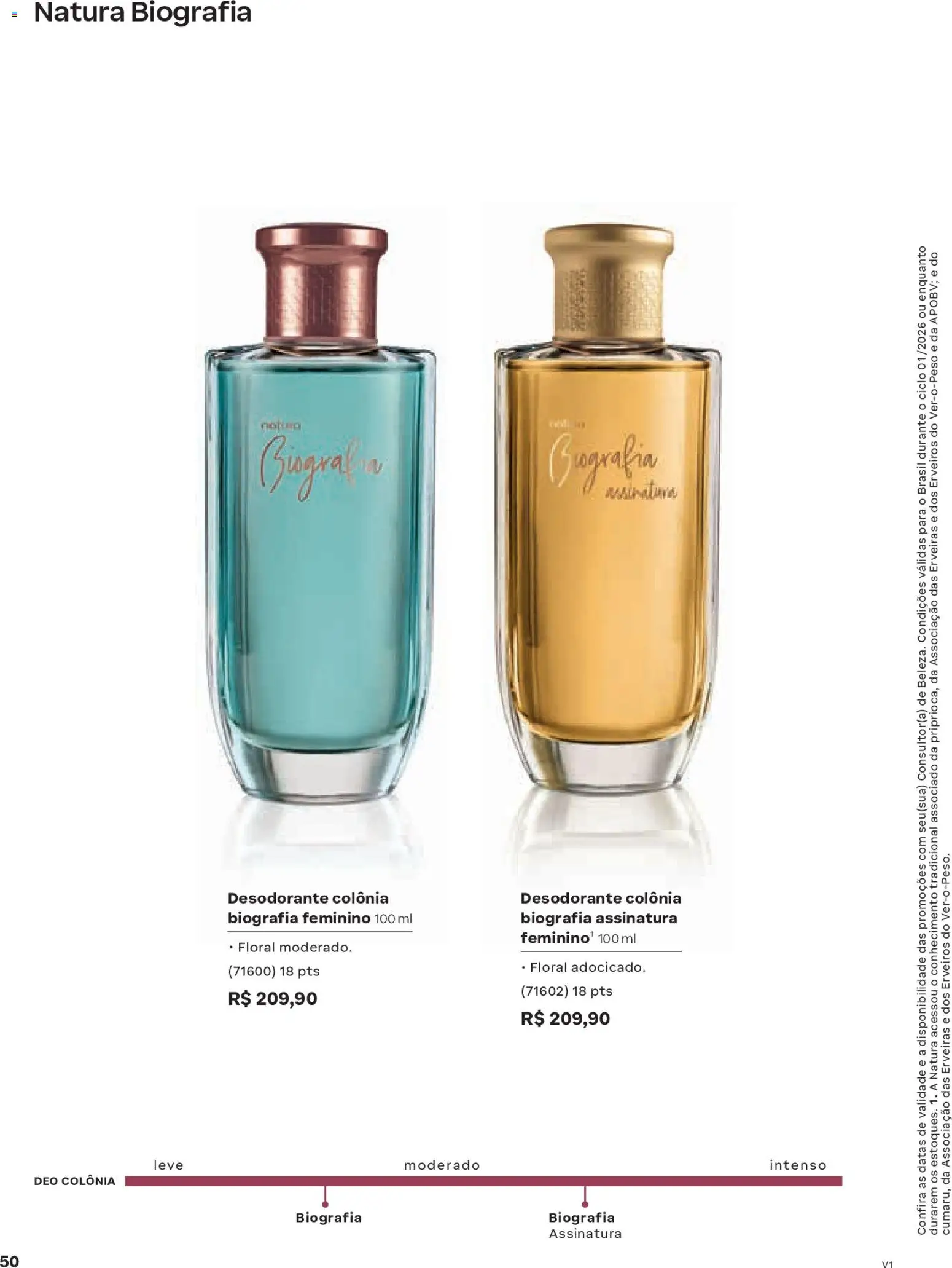 Natura Folheto - válido de 26.12.2025 | Página: 50 | Produtos: Desodorante