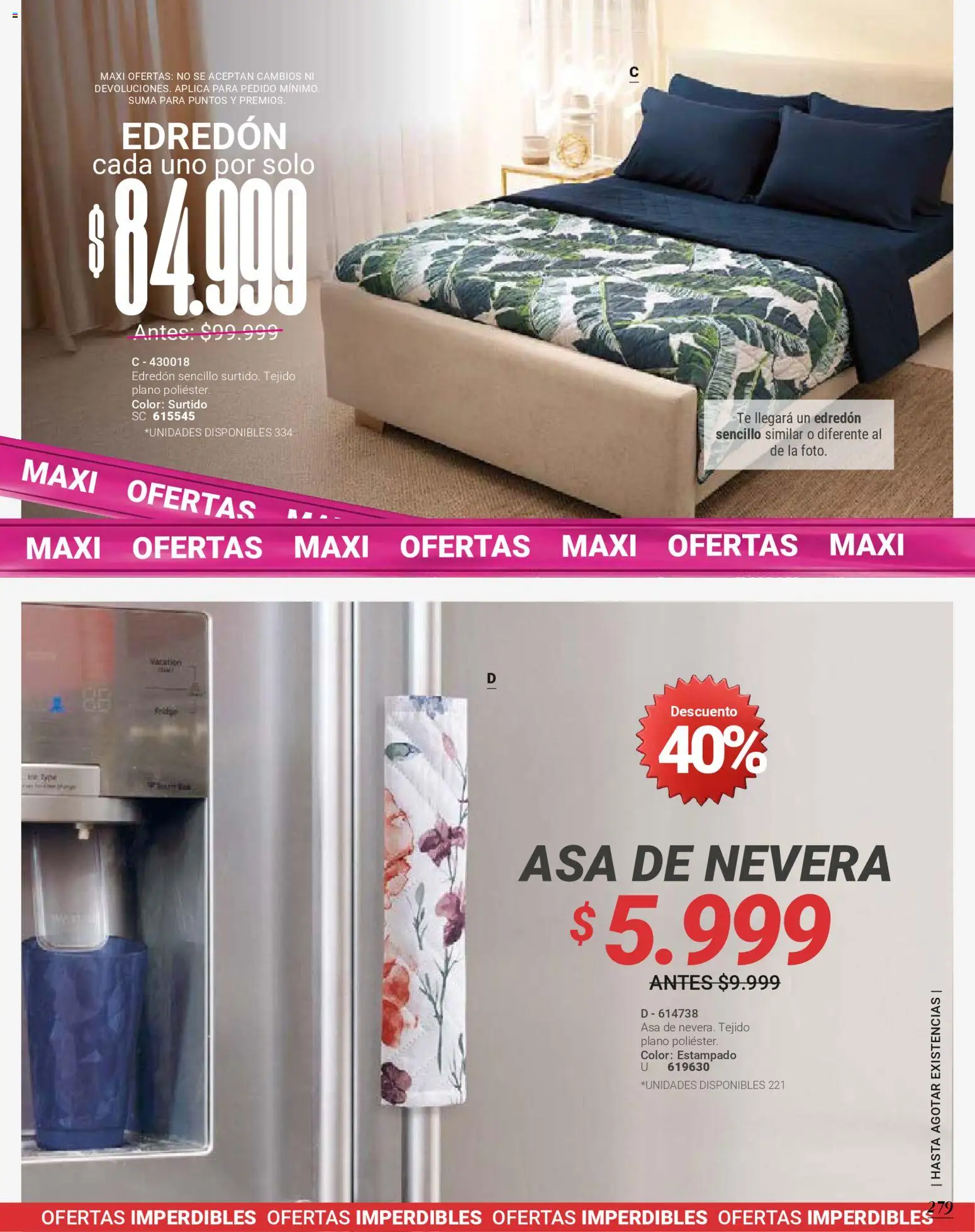 Carmel revista - valida desde el 01.02.2026 | Página: 279 | Productos: Té, Nevera, Edredón