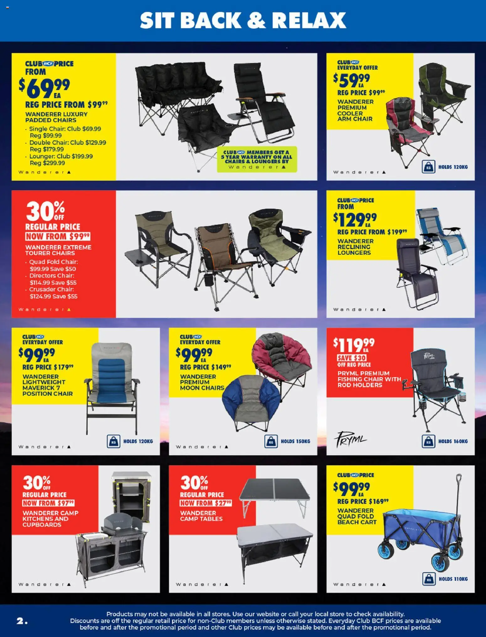 BCF catalogue - valid from 17.03.2026 | Page: 2 | Products: Chair, Cart