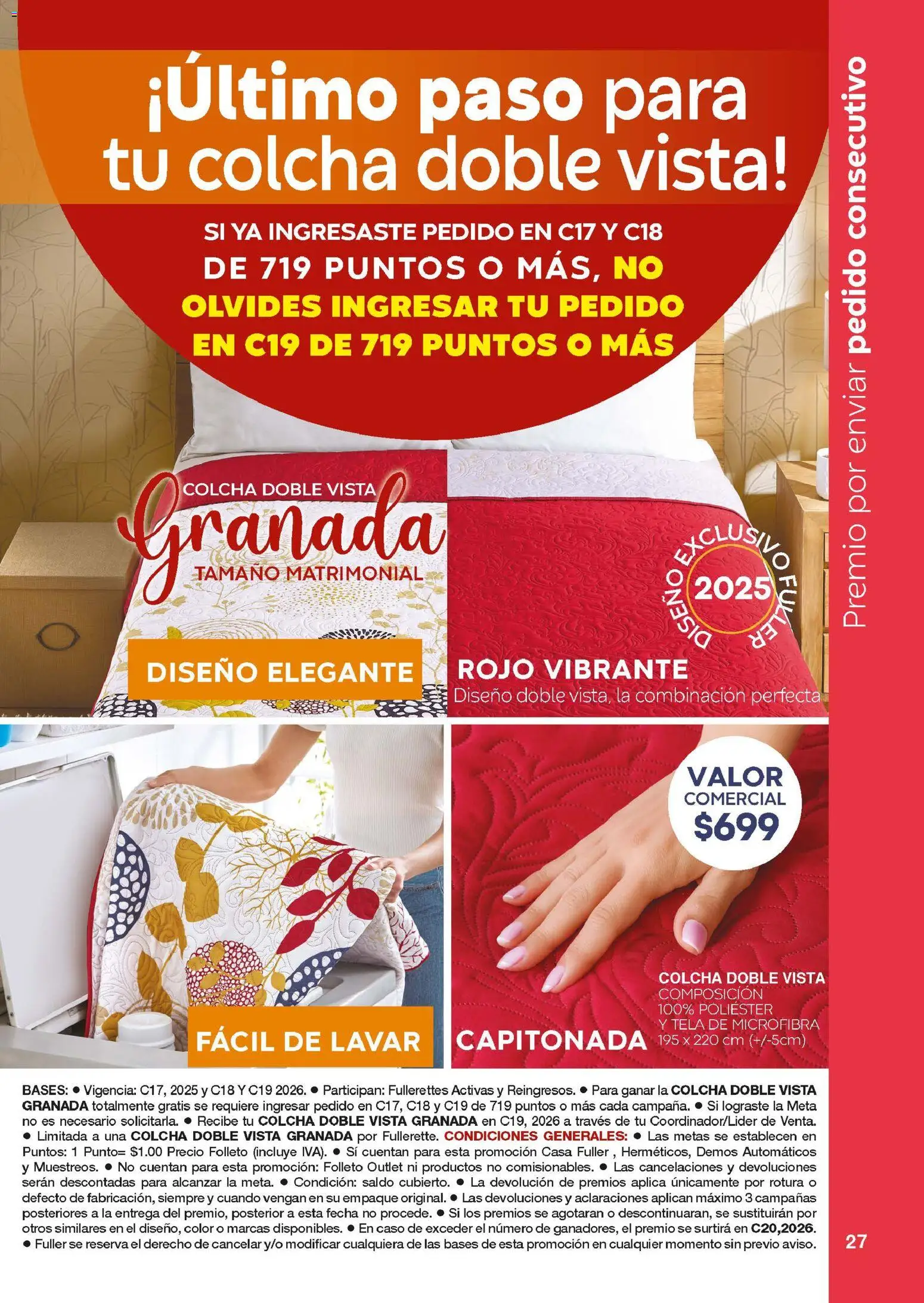 Nuevas ofertas de Fuller válidas en toda la República Mexicana desde el 24.12.2025. ¡Encuentra las mejores ofertas en Fuller Revista Gana Más C19! | Página: 27