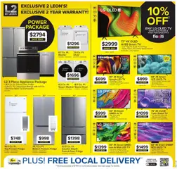 Leon's flyer valid from 17.07.2025 | Page: 7 | Products: Tv, Freezer, Dryer, Dishwasher