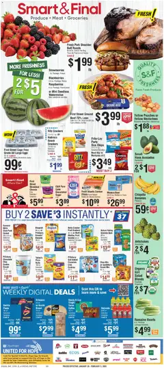 Preview of Smart & Final weekly ads valid from 28.01.2026