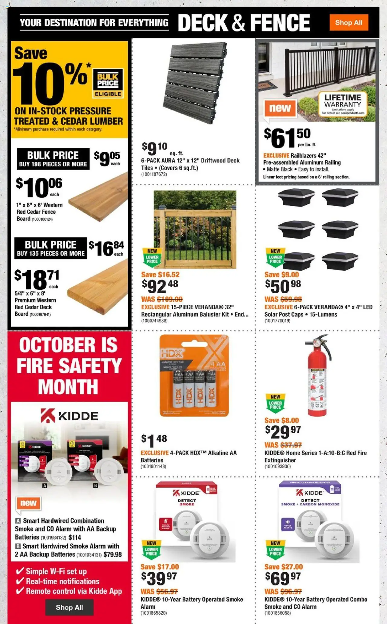 Home Depot flyer valid from 02.10.2025 | Page: 6 | Products: Battery