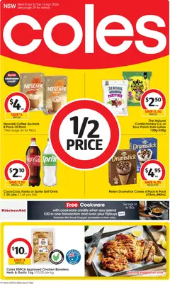 Preview of Coles catalogue  - valid from 08.04.2026 | Page: 1