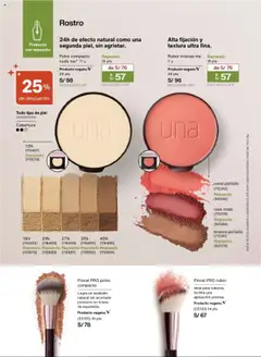 Vista previa de folleto Natura - Ciclo 17 de la Natura válido desde 03.10.2025 | Página: 95 | Productos: Pincel, Polvo, Rubor