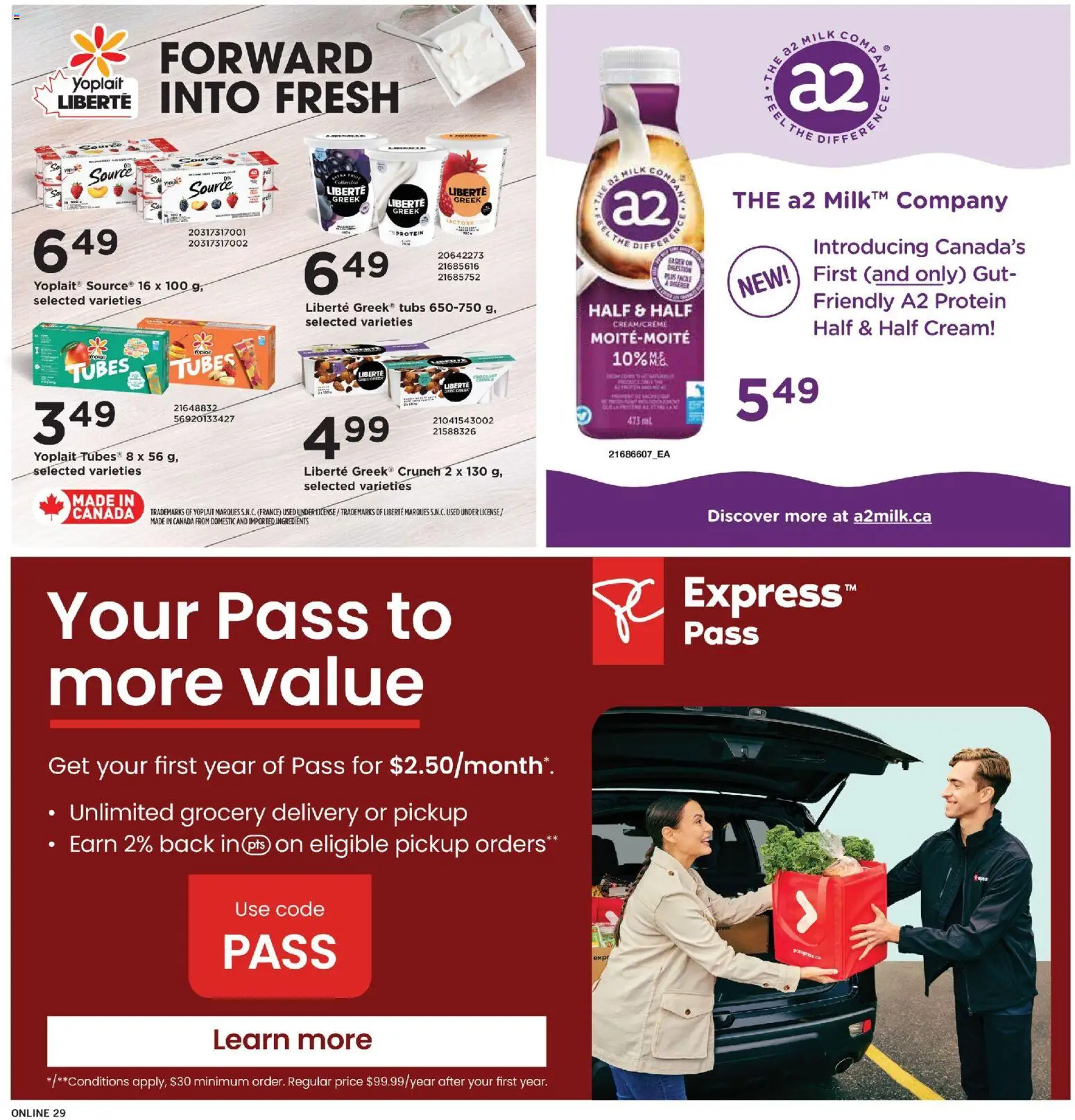 Fortinos flyer valid from 15.01.2026 | Page: 29 | Products: Cream