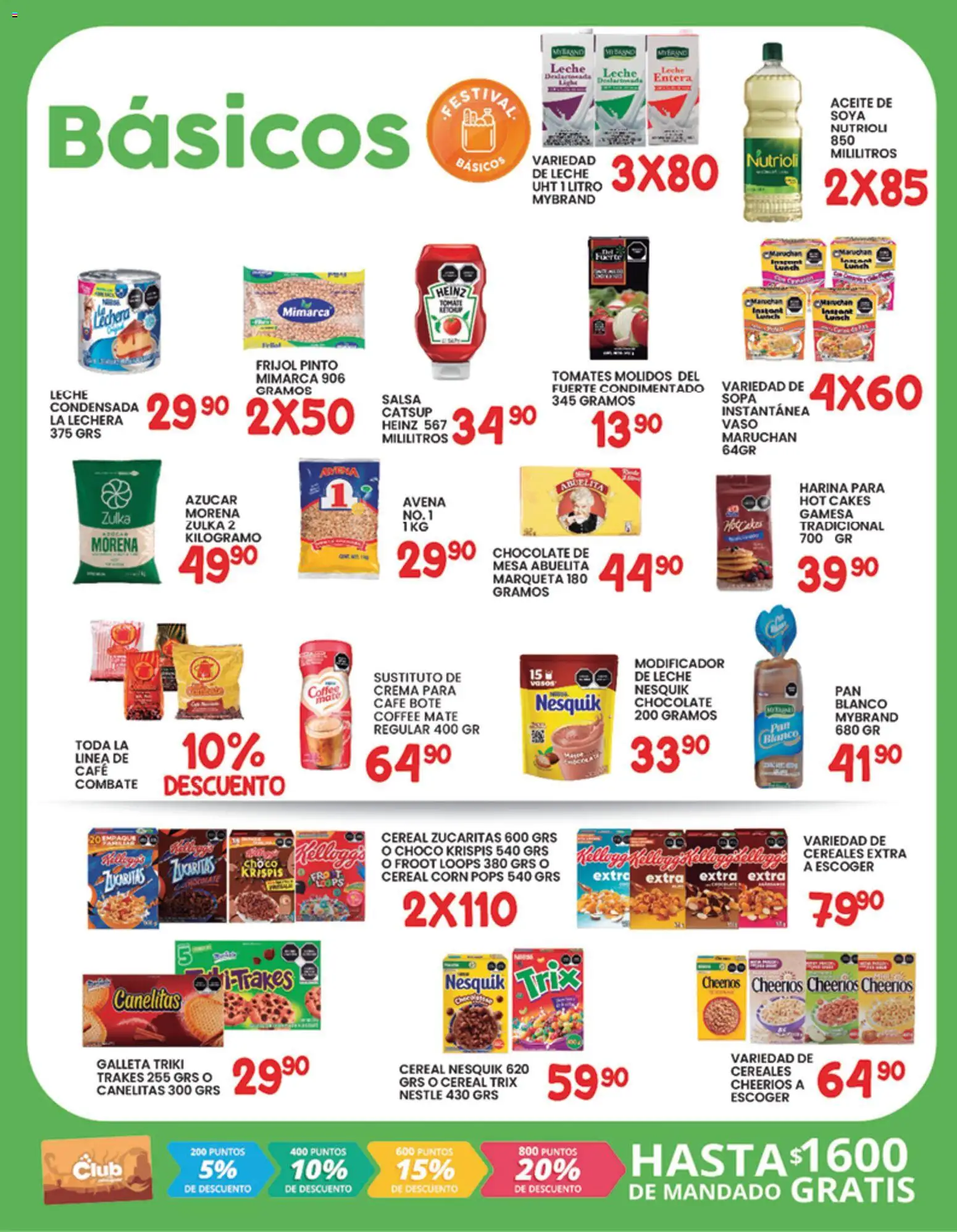 Nuevas ofertas de Alsuper válidas en toda la República Mexicana desde el 09.01.2026. ¡Encuentra las mejores ofertas en Alsuper folleto Durango! | Página: 2 | Productos: Avena, Crema, Pan, Mate