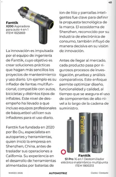 Vista previa de Costco Revista de marzo, nuevo folleto de la tienda, válido en México a partir del 01.03.2026 | Página: 40