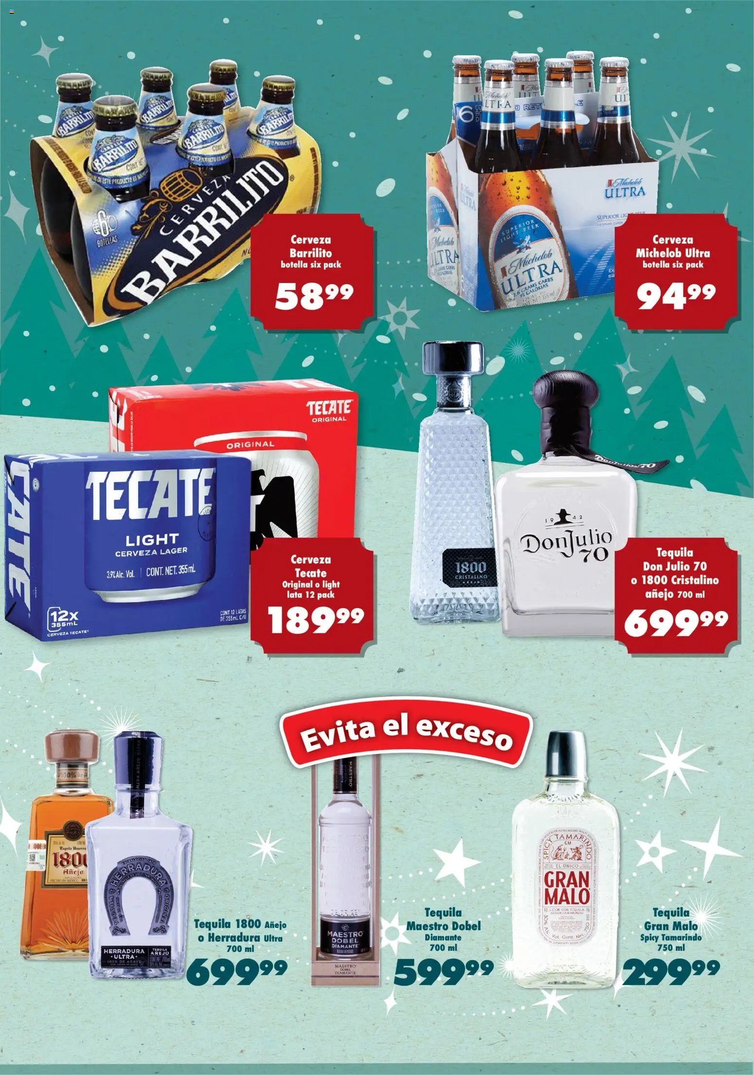 Nuevas ofertas de S-Mart válidas en toda la República Mexicana desde el 11.11.2025. ¡Encuentra las mejores ofertas en S-Mart folleto Ofertas de Feria Juárez! | Página: 3 | Productos: Cerveza, Tequila, Botella