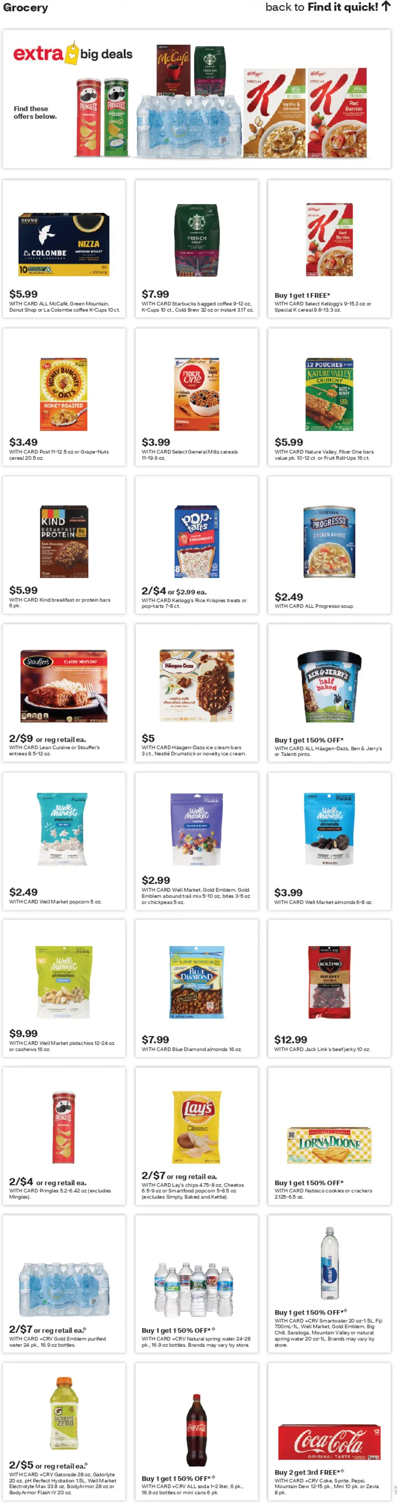 CVS Pharmacy Weekly Ad - CT - valid from 03.08.2025 | Page: 16 | Products: Chocolate, Rice, Beef, Cream