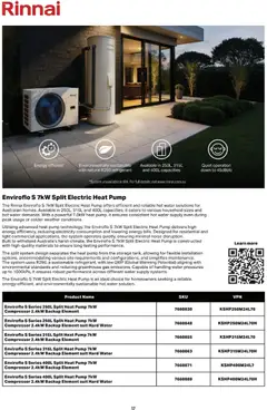 Preview of Mitre 10 - Bathroom, Kitchen and Laundry E-selection Guide 2026 - valid from 13.02.2026 | Page: 17 | Products: Light, Water, Greenhouse, Sustainable