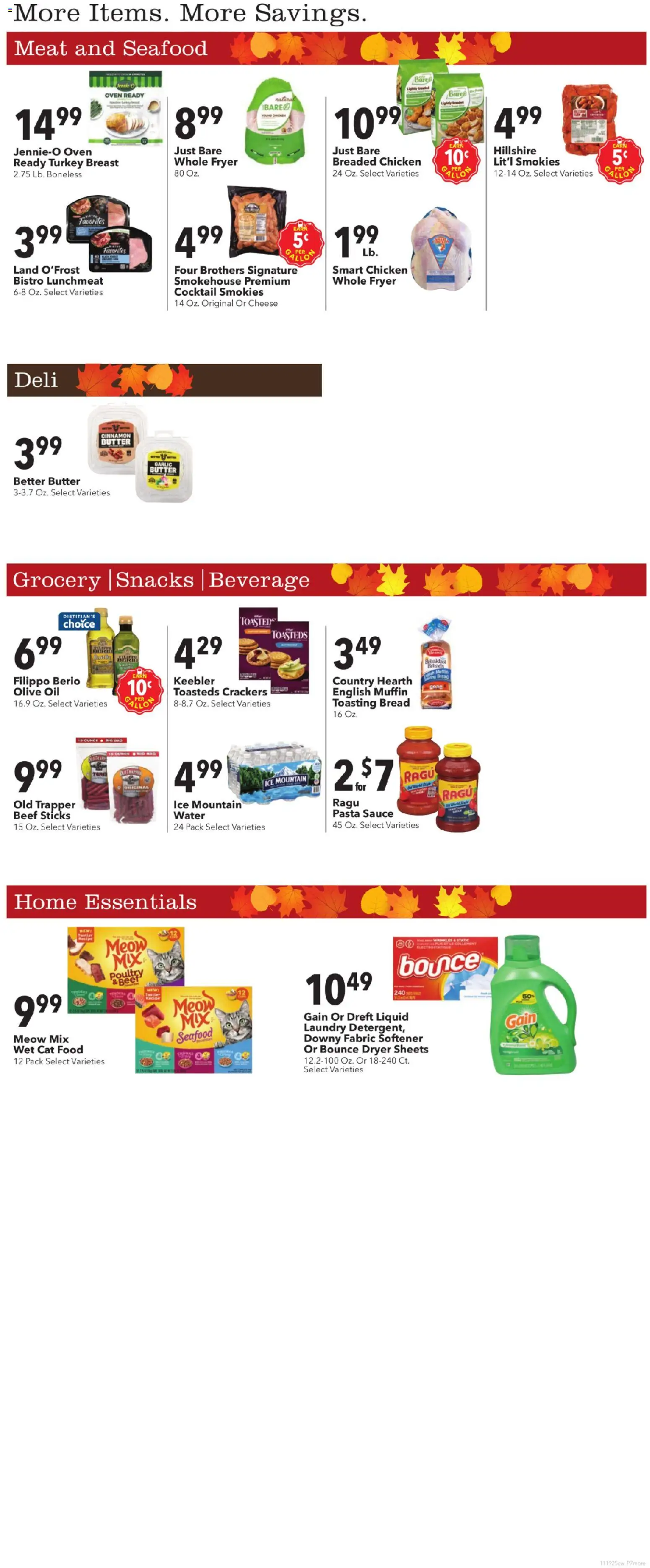 Cash Wise - Weekly Ad - valid from 19.11.2025 | Page: 7 | Products: Oil, Water, Sauce, Dryer