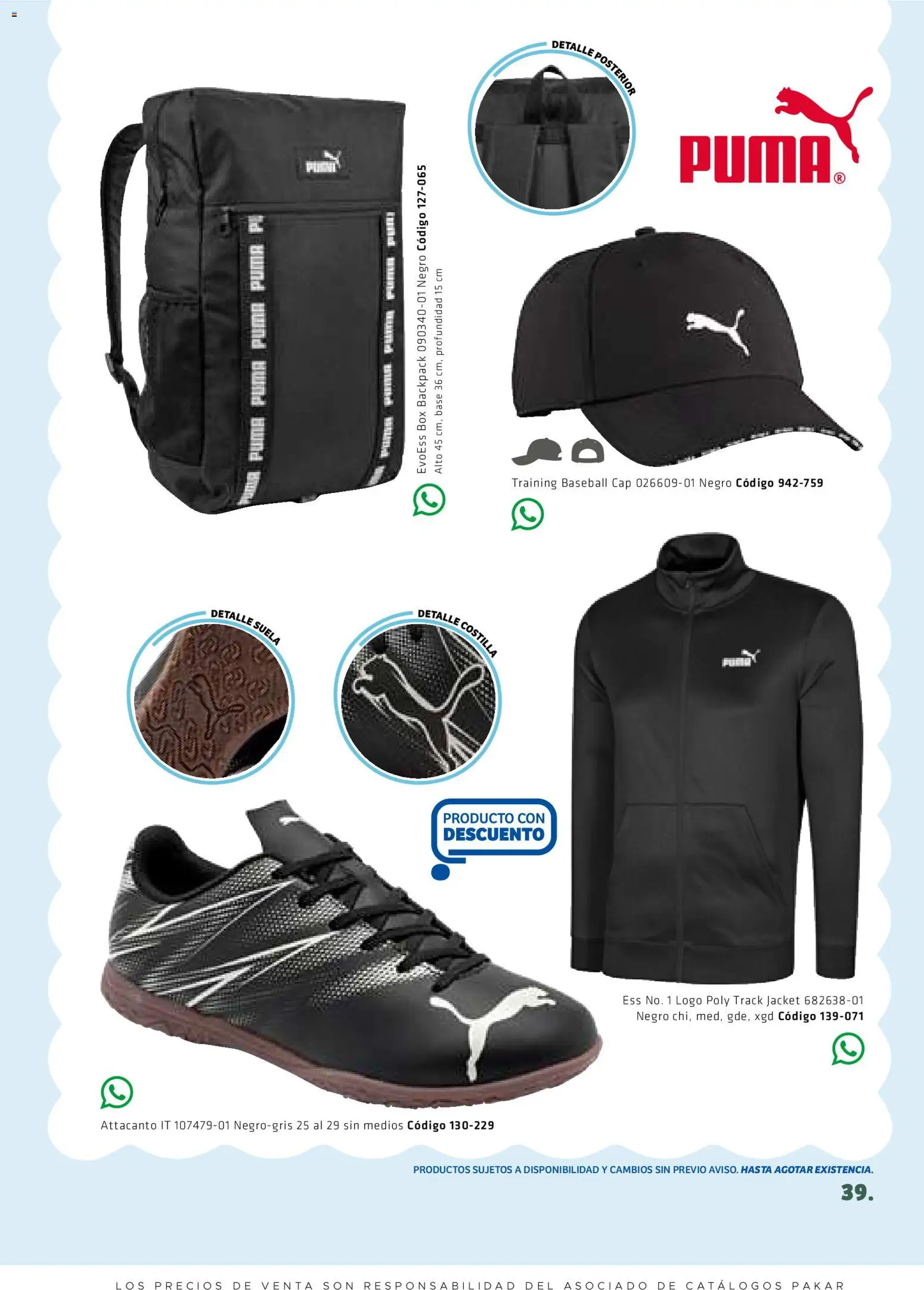 Nuevas ofertas de SC Pakar válidas en toda la República Mexicana desde el 27.02.2026. ¡Encuentra las mejores ofertas en SC Pakar catálogo Premium Men Tomo 2! | Página: 39