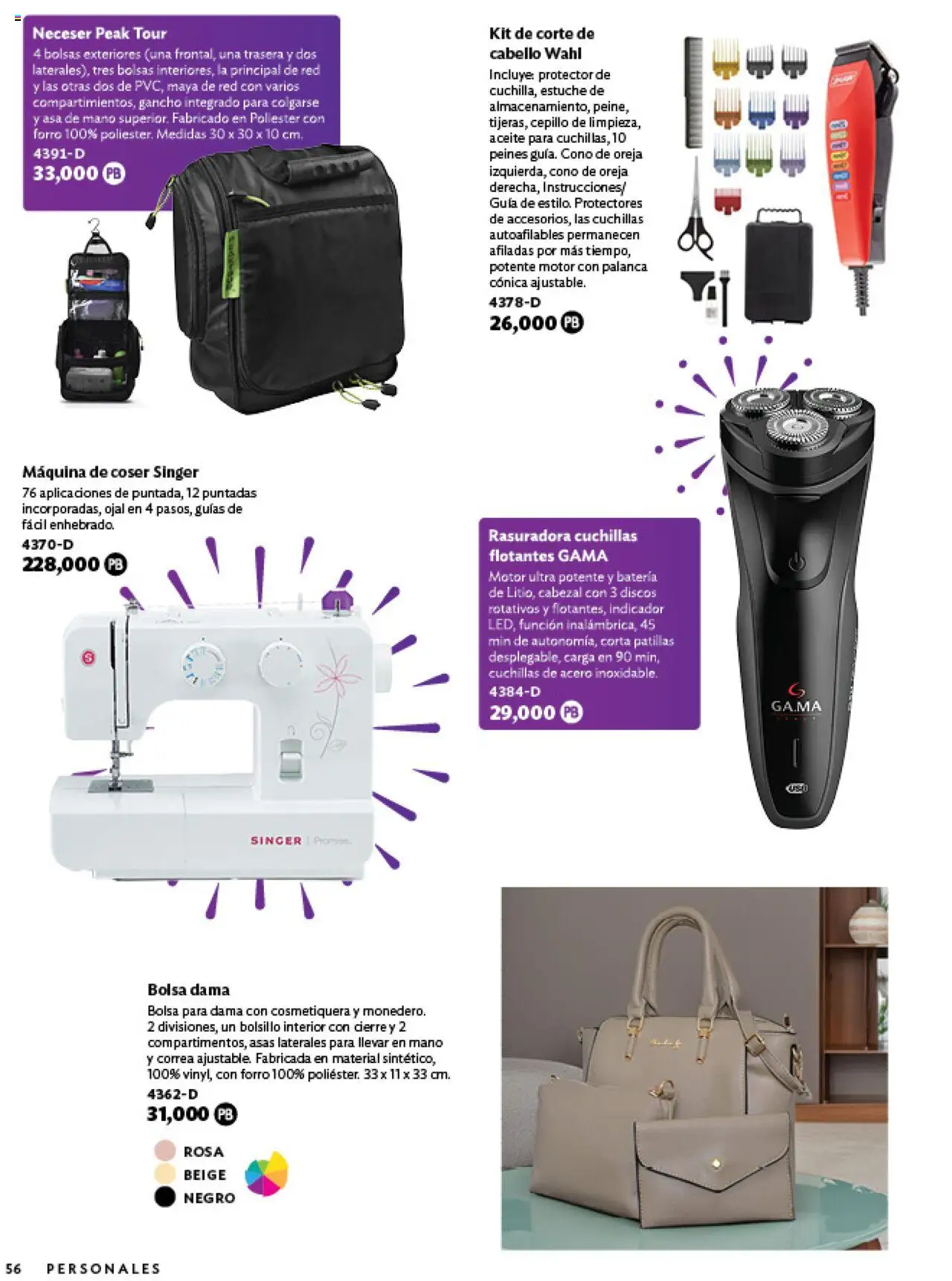 Nuevas ofertas de Betterware válidas en toda la República Mexicana desde el 03.06.2025. ¡Encuentra las mejores ofertas en Betterware catálogo Oportunidades! | Página: 80 | Productos: Neceser, Aceite, Estuche, Rasuradora