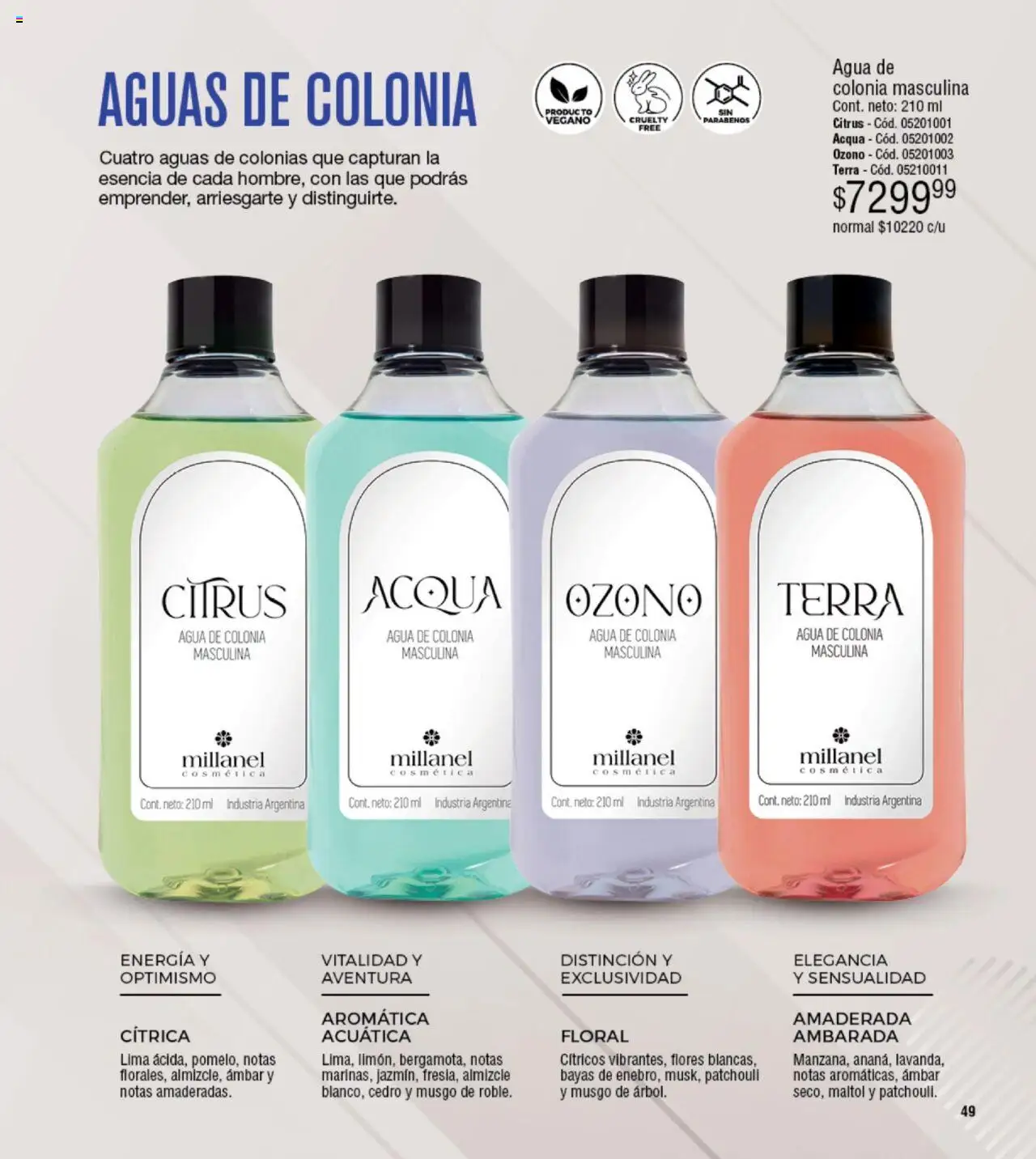 Millanel catálogo │ válido desde el 23.06.2025 | Página: 49 | Productos: Lima, Agua