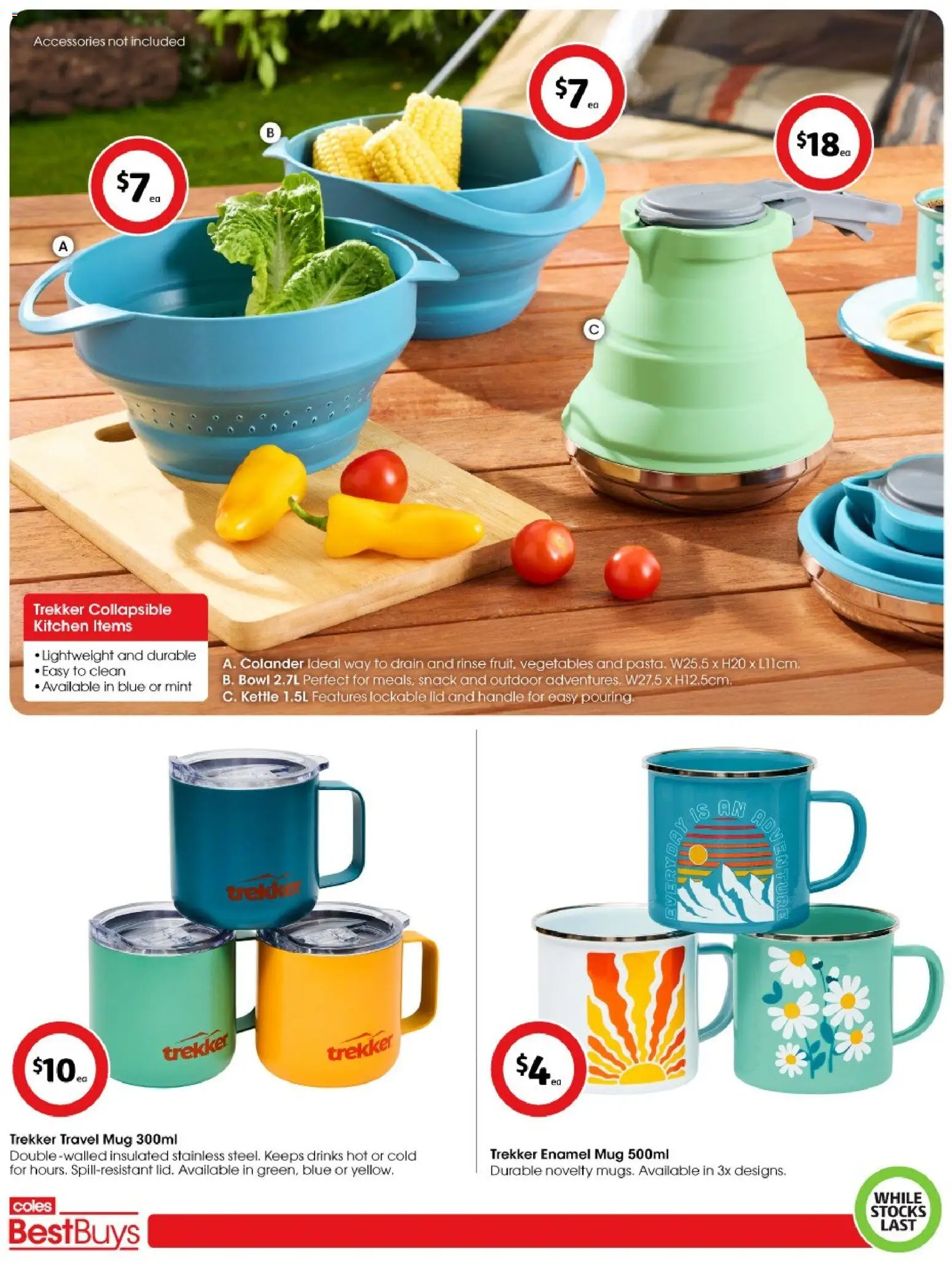 Coles catalogue - valid from 13.03.2026 | Page: 3 | Products: Novelty, Vegetables, Accessories, Kettle