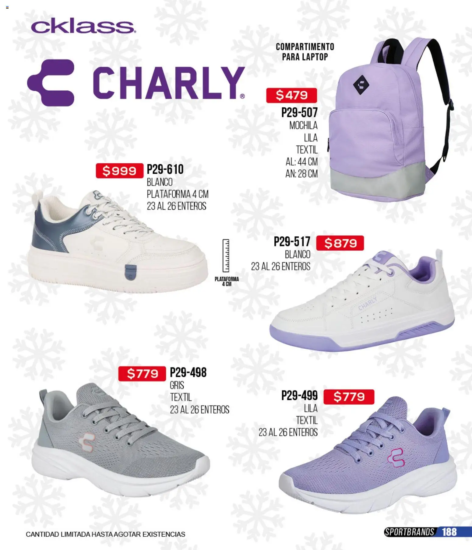 Nuevas ofertas de Cklass válidas en toda la República Mexicana desde el 12.01.2026. ¡Encuentra las mejores ofertas en Cklass catálogo Mega Ofertas Ropa! | Página: 352 | Productos: Mochila