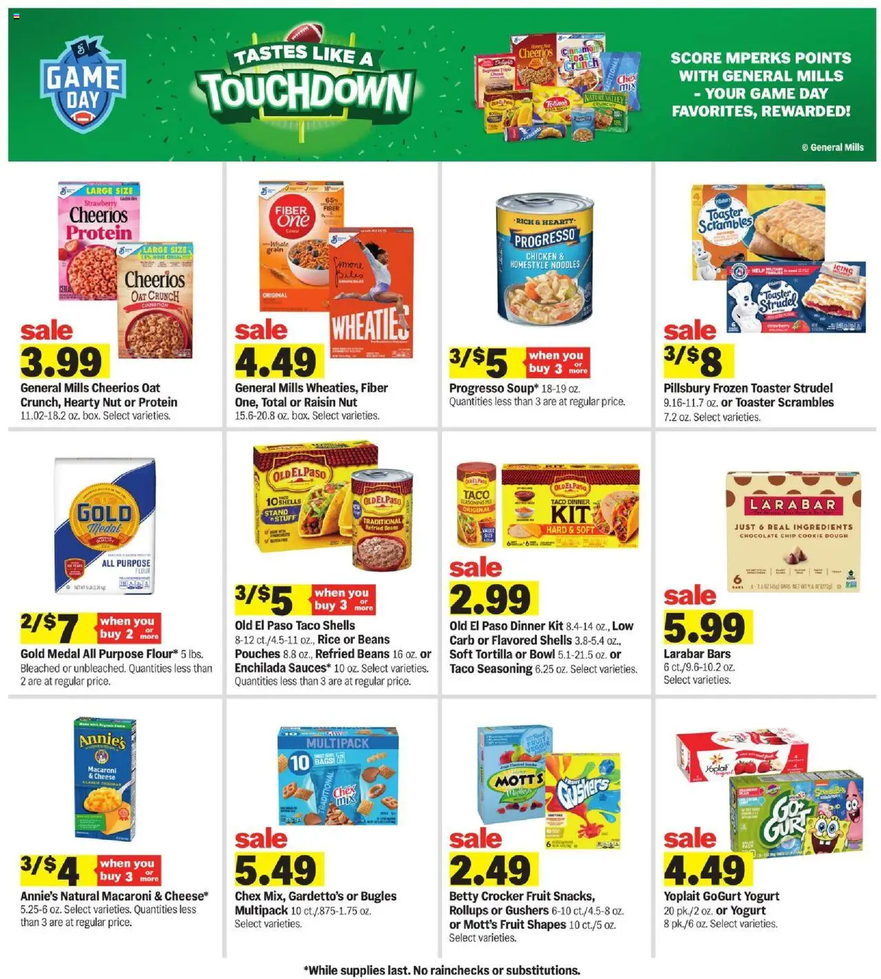 Meijer Weekly Ad - MI - valid from 15.10.2025 | Page: 44 | Products: Toaster, Rice, Noodles, Chocolate Chip
