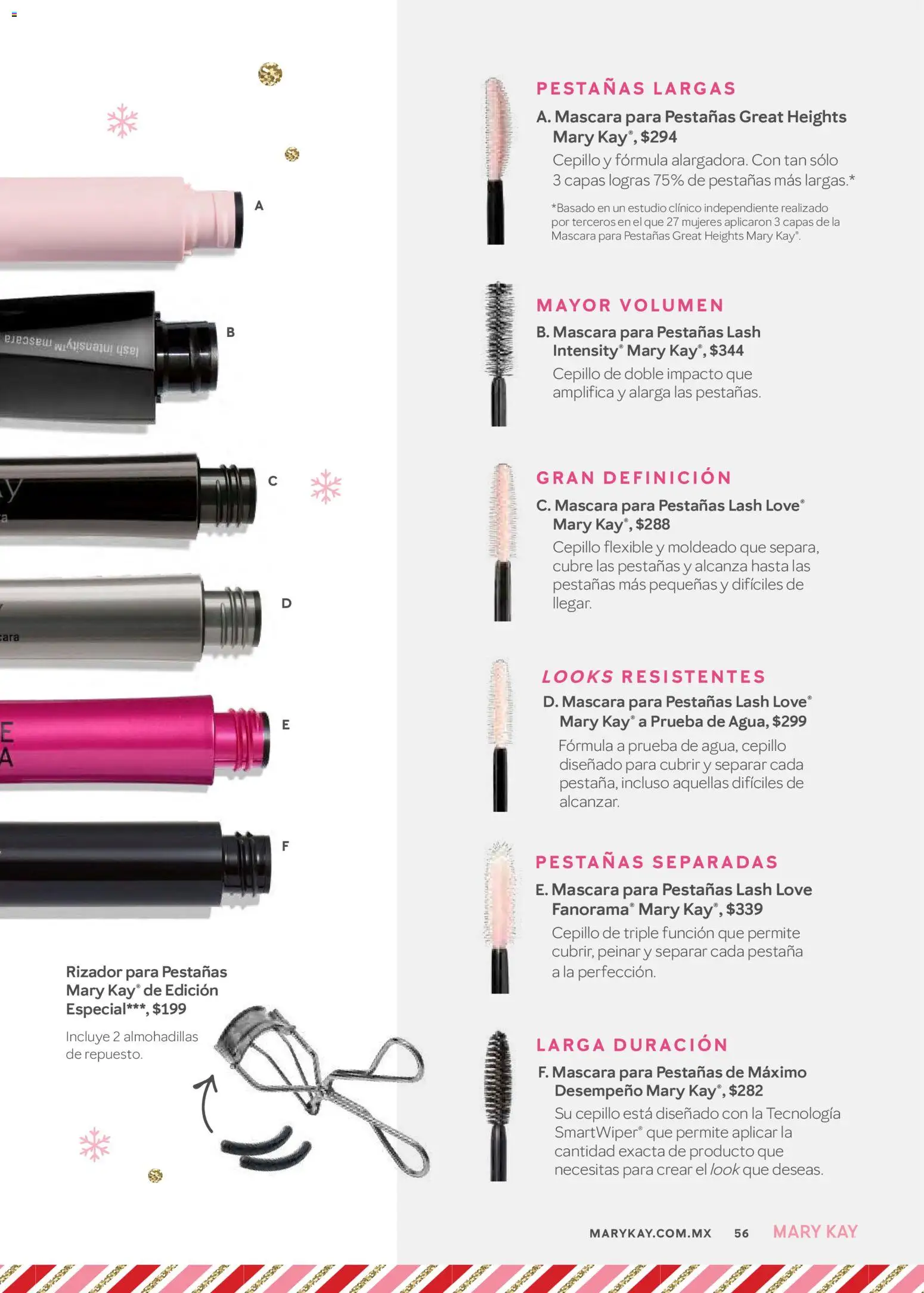 Nuevas ofertas de Mary Kay válidas en toda la República Mexicana desde el 01.11.2025. ¡Encuentra las mejores ofertas en Mary Kay catálogo! | Página: 56 | Productos: Cepillo, Agua, Flexible, Rizador