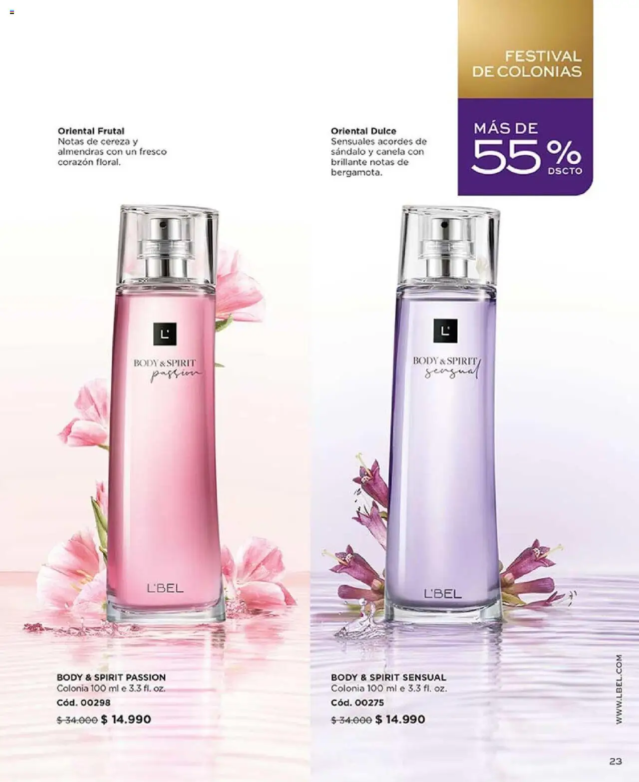 Catálogo L'Bel Campaña 13 │ válido desde el 29.07.2025 | Página: 23 | Productos: Body, Almendras