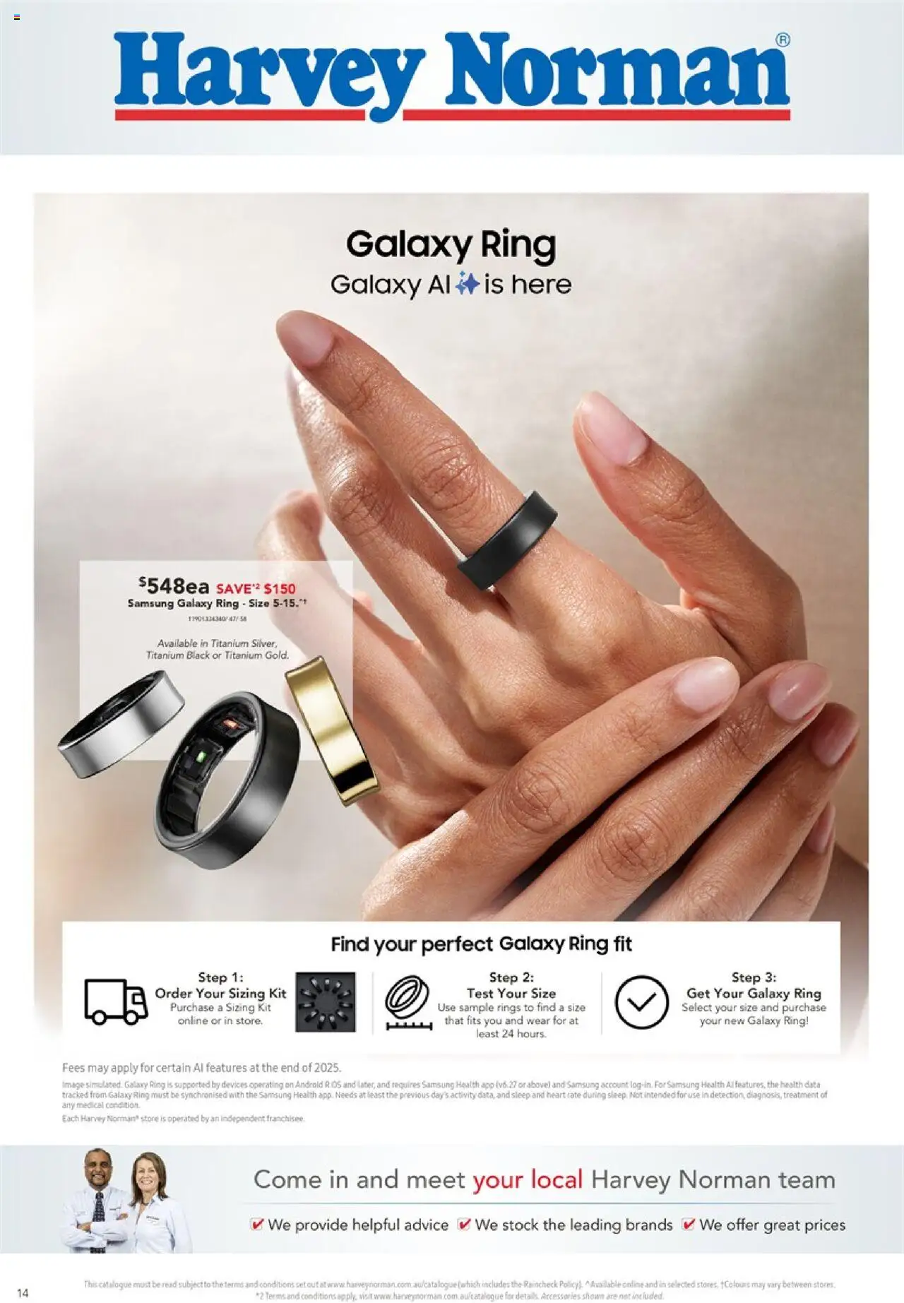 Harvey Norman catalogue - valid from 01.08.2025 | Page: 14 | Products: Accessories, Treatment