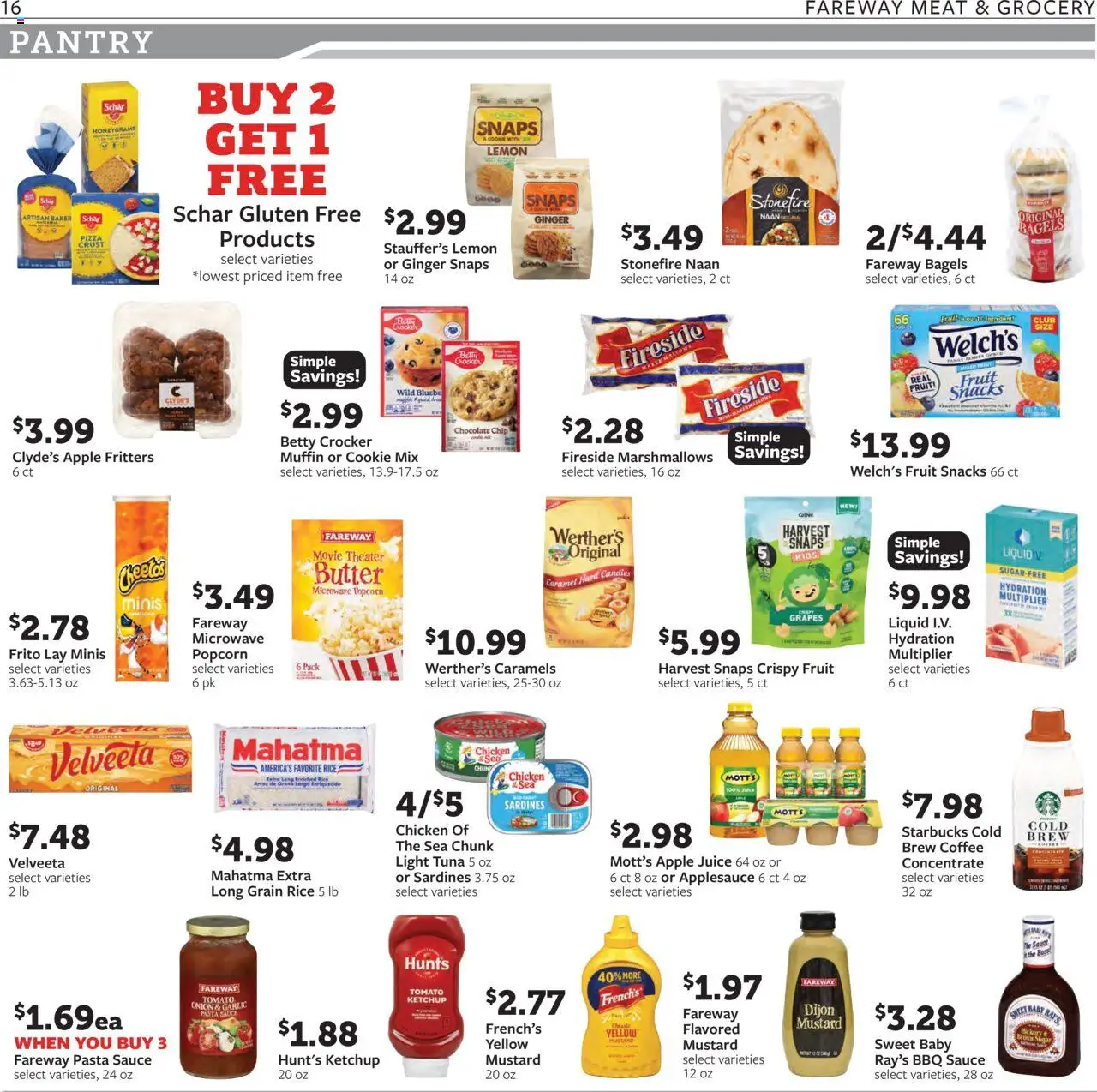 Fareway Weekly Ad - valid from 11.08.2025 | Page: 16 | Products: Coffee, Candies, Garlic, Grapes