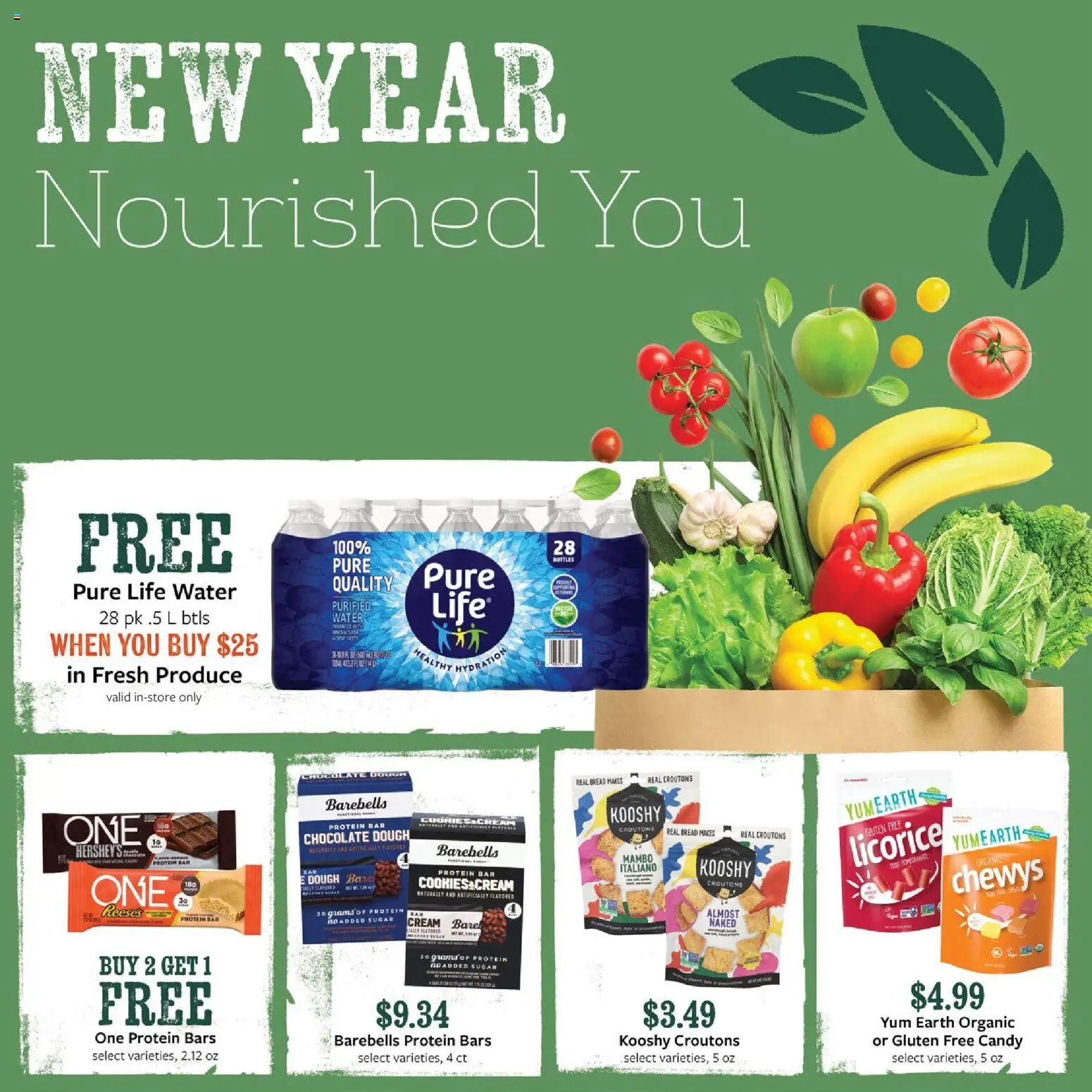 Fareway Weekly Ad - valid from 29.12.2025 | Page: 12 | Products: Bread, Chocolate, Water, Sugar