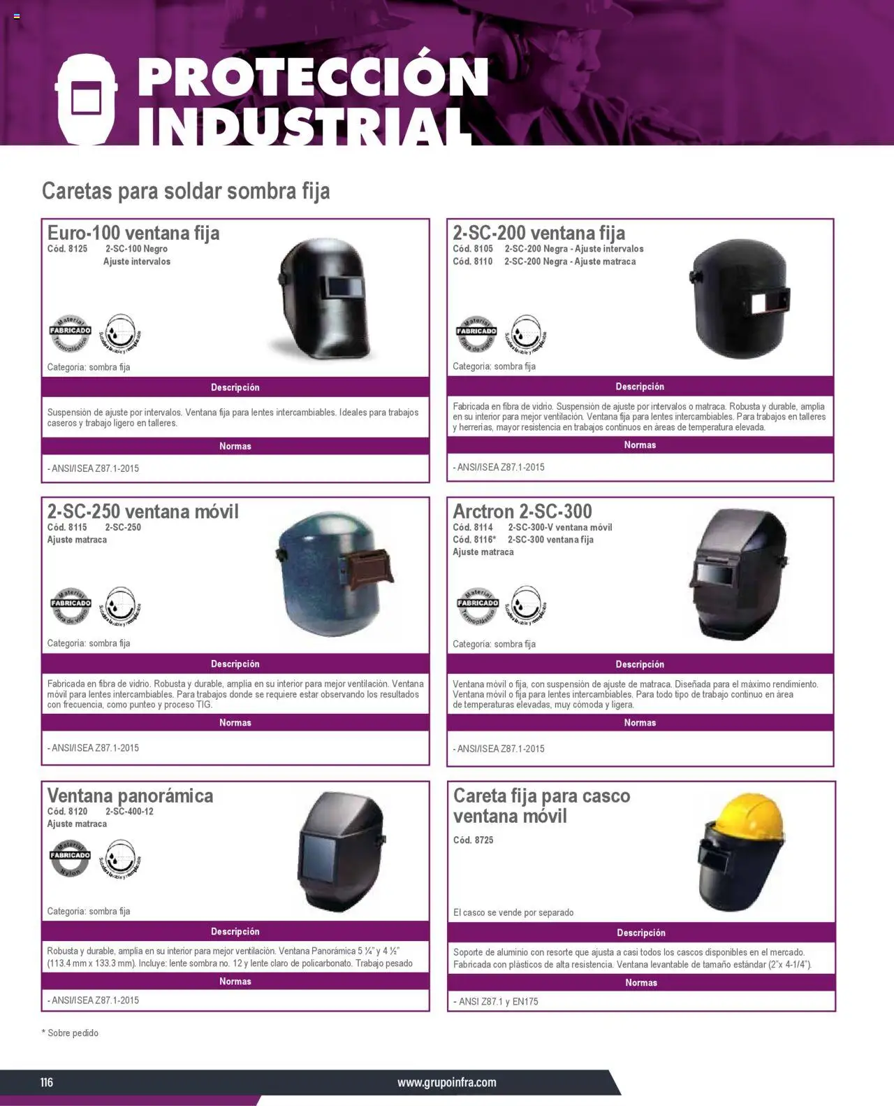 Nuevas ofertas de Infra válidas en toda la República Mexicana desde el 07.01.2025. ¡Encuentra las mejores ofertas en Infra catálogo Protección industrial! | Página: 4 | Productos: Lentes, Sombra, Movil, Sobre