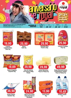 Royal Supermercados - Ofertas Segunda e Terça - Pré-Visualização do folheto da loja Royal Supermercados, válido de 25.08.2025