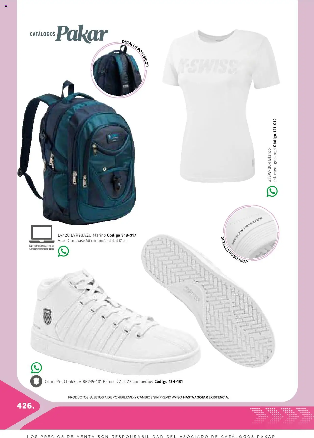 Nuevas ofertas de SC Pakar válidas en toda la República Mexicana desde el 06.03.2025. ¡Encuentra las mejores ofertas en SC Pakar catálogo Women! | Página: 426