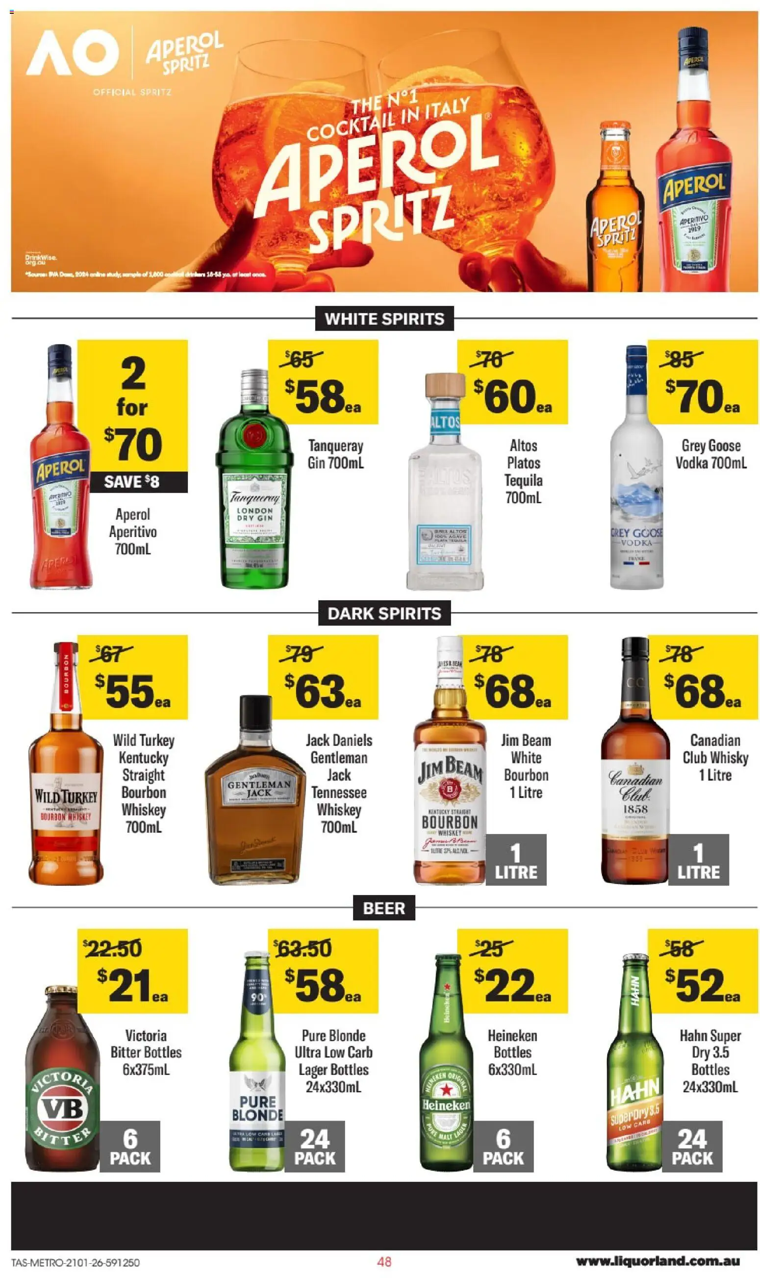 Liquorland catalogue - valid from 21.01.2026 | Page: 3 | Products: Bourbon, Gin, Whiskey, Turkey