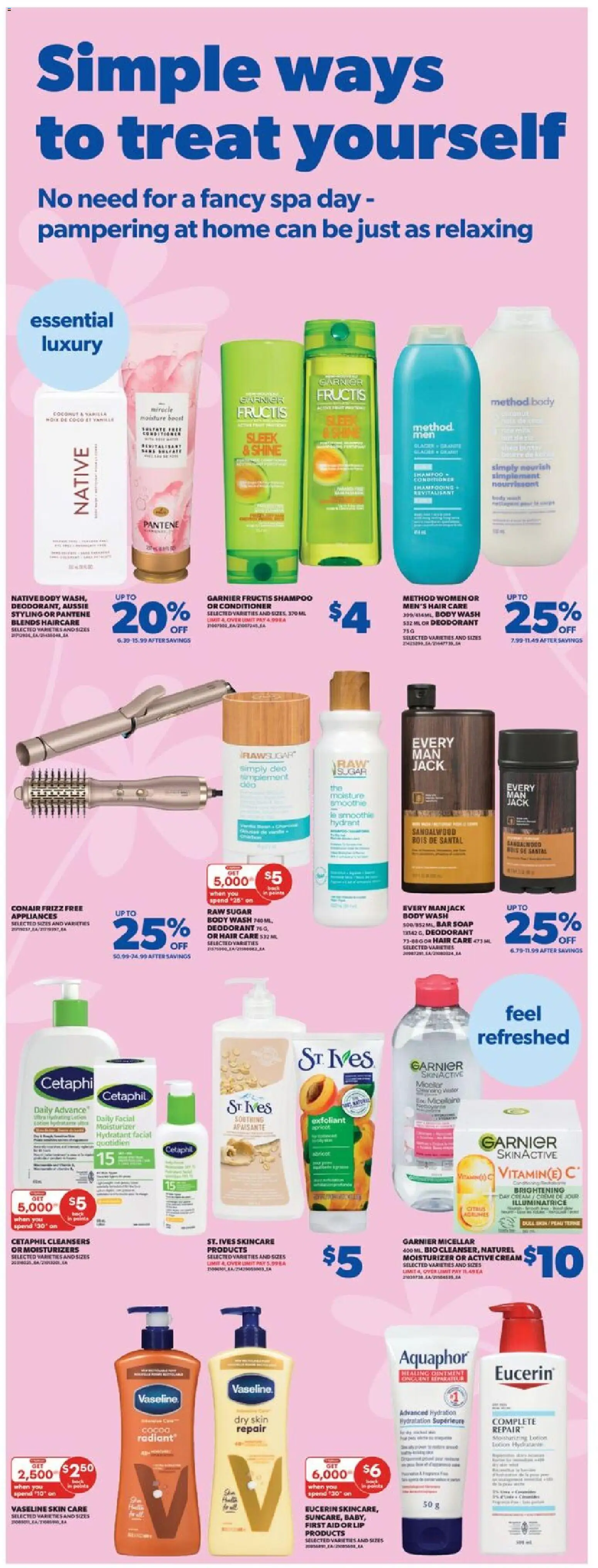 Real Canadian Superstore flyer valid from 26.03.2026 | Page: 31 | Products: Shampoo, Conditioner, Soap, Body wash