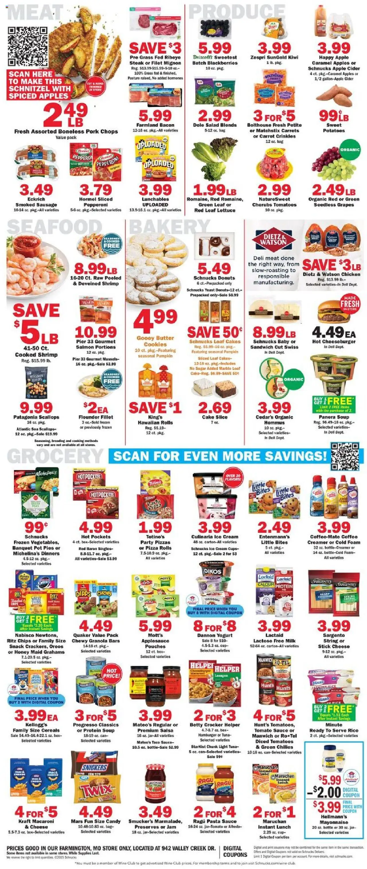 Schnucks Weekly Print Ad - MO - valid from 17.09.2025 | Page: 4