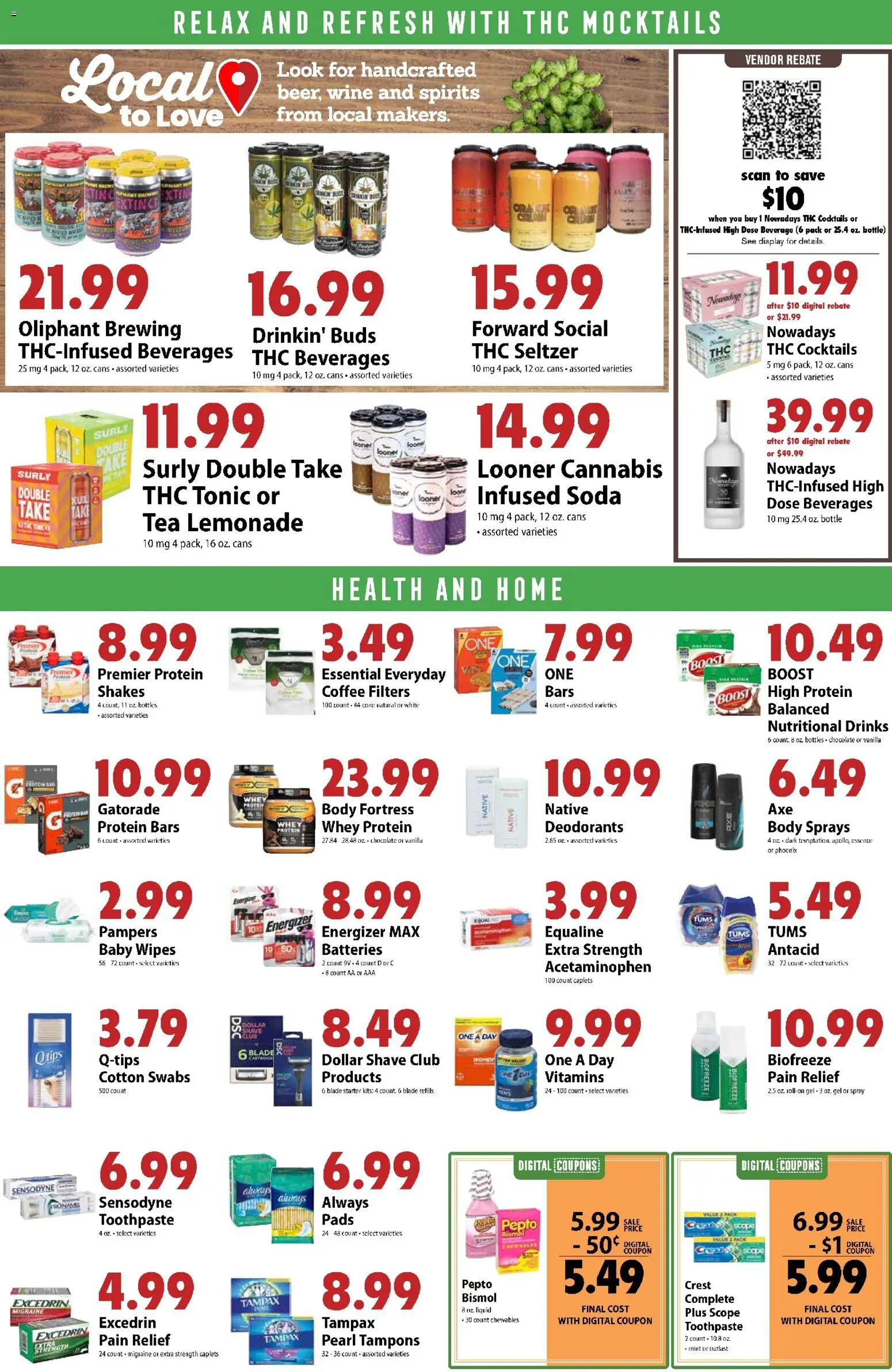 Festival Foods Weekly Ad - valid from 21.01.2026 | Page: 8 | Products: Coffee, Chocolate, Tea, Tampons