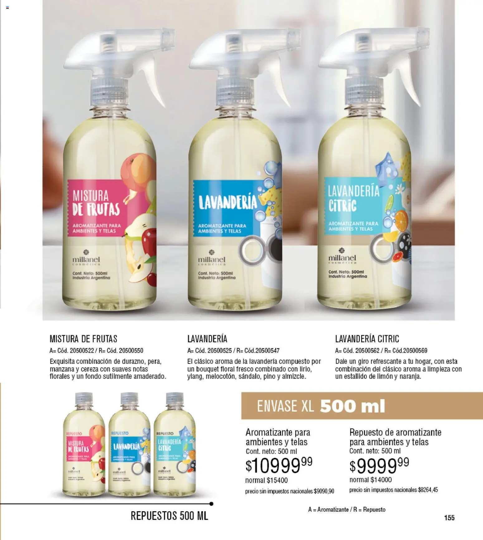 Millanel - Catálogo │ válido desde el 27.04.2026 | Página: 155 | Productos: Manzana, Limón