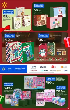 Vista previa de Walmart folleto, nuevo folleto de la tienda, válido en México a partir del 26.11.2025 | Página: 4 | Productos: Despensa, Maquillaje
