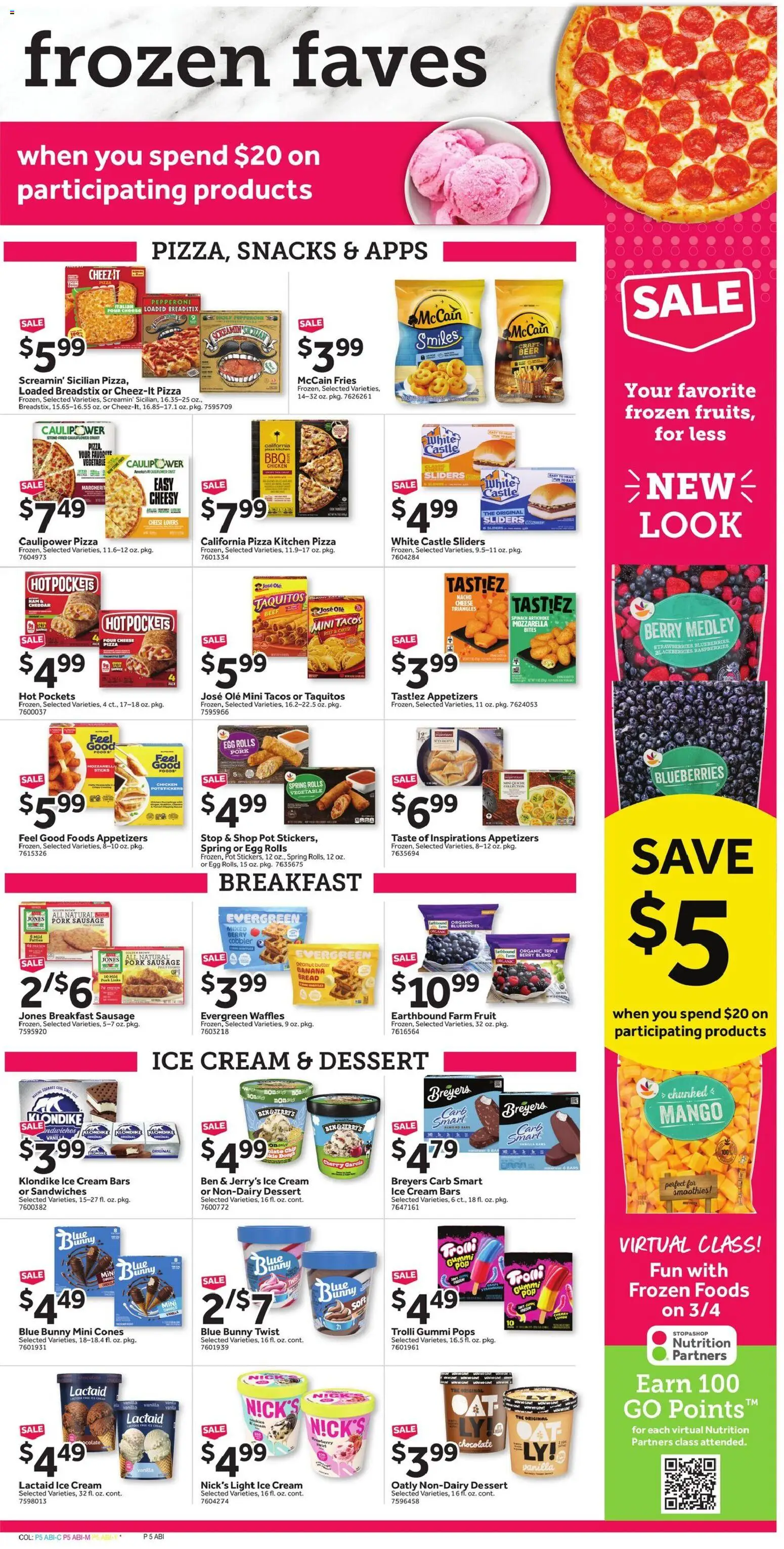 Stop & Shop Weekly Circular - CT - valid from 27.02.2026 | Page: 8 | Products: Spinach, Ham, Beef, Mango