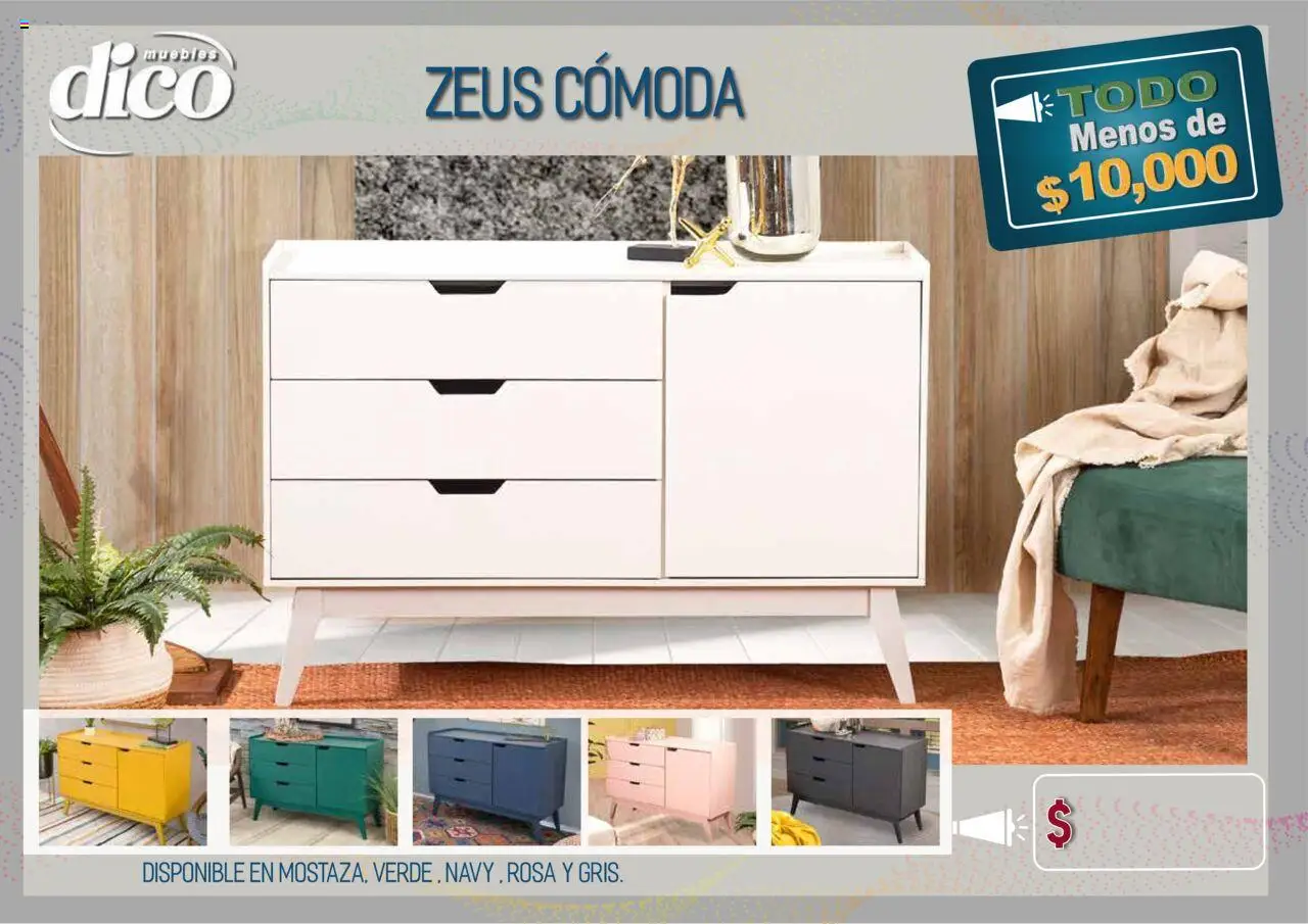 Nuevas ofertas de Muebles Dico válidas en toda la República Mexicana desde el 15.10.2025. ¡Encuentra las mejores ofertas en Muebles Dico - Catálogo TODO menos de 10000! | Página: 32