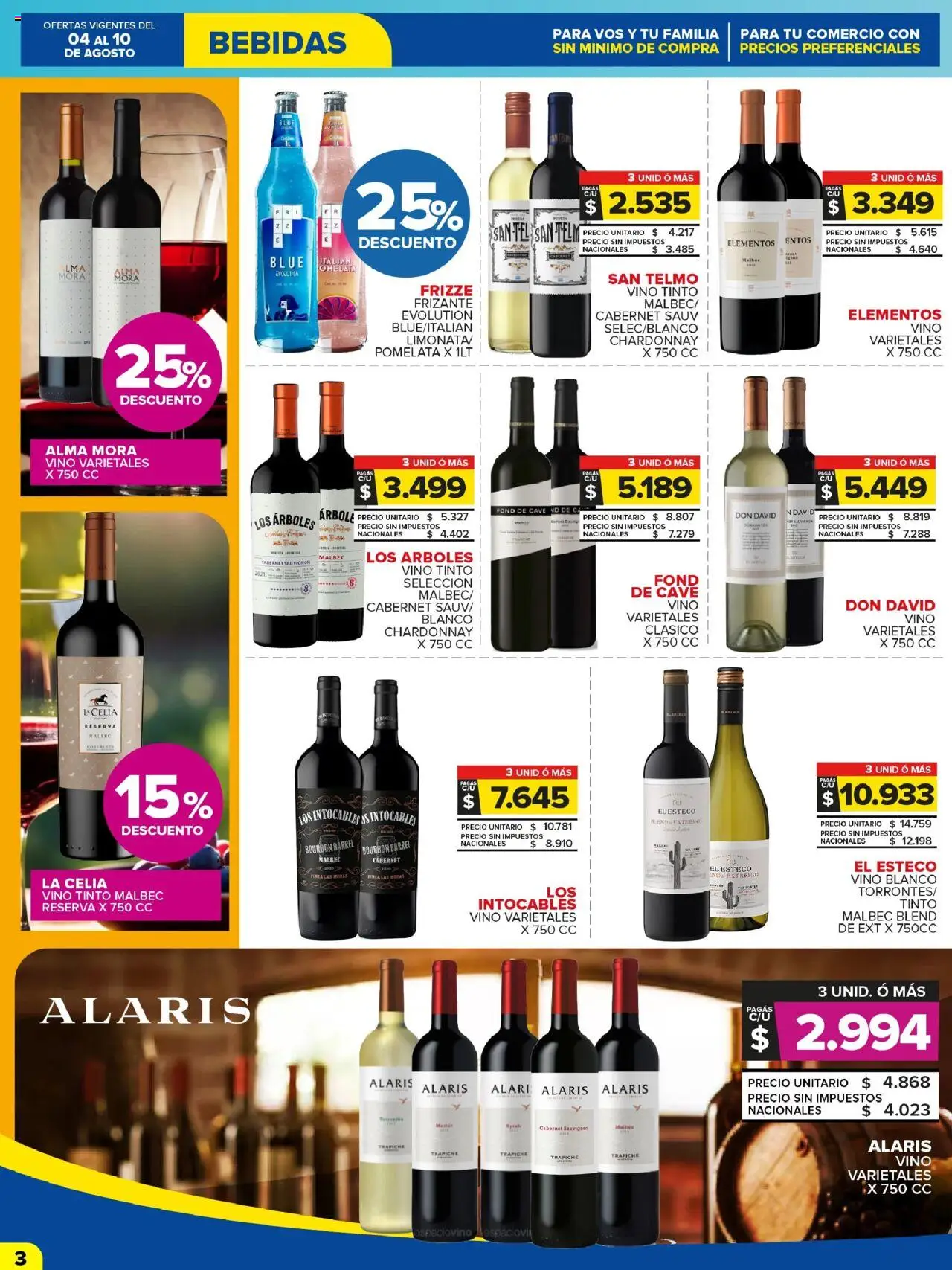 Carrefour Maxi catálogo │ válido desde el 04.08.2025 | Página: 3 | Productos: Vino