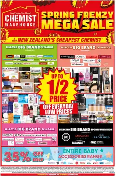 Chemist Warehouse catalogue preview  - valid from 08.09.2025