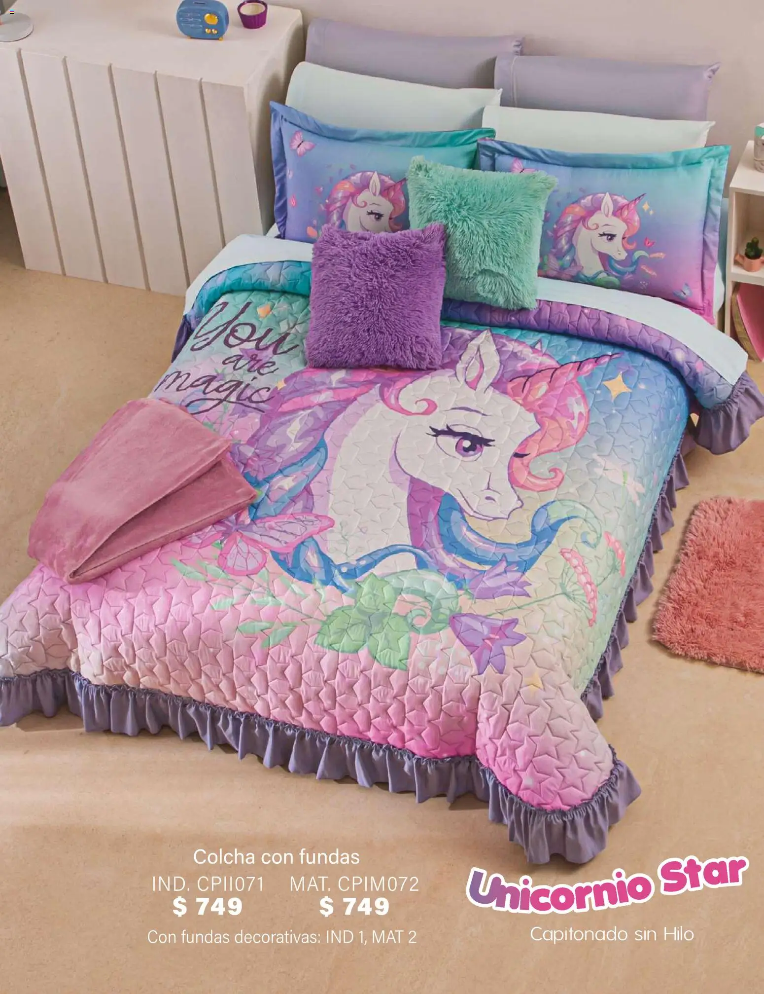 Nuevas ofertas de Colchas Concord válidas en toda la República Mexicana desde el 27.11.2025. ¡Encuentra las mejores ofertas en Colchas Concord catálogo Infantil! | Página: 37