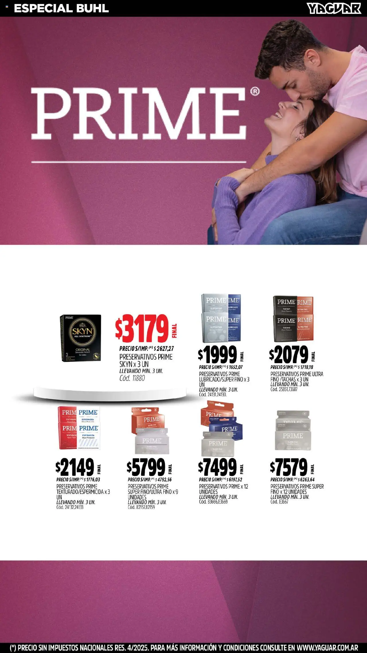 Yaguar catálogo │ válido desde el 15.09.2025 | Página: 24 | Productos: Preservativos